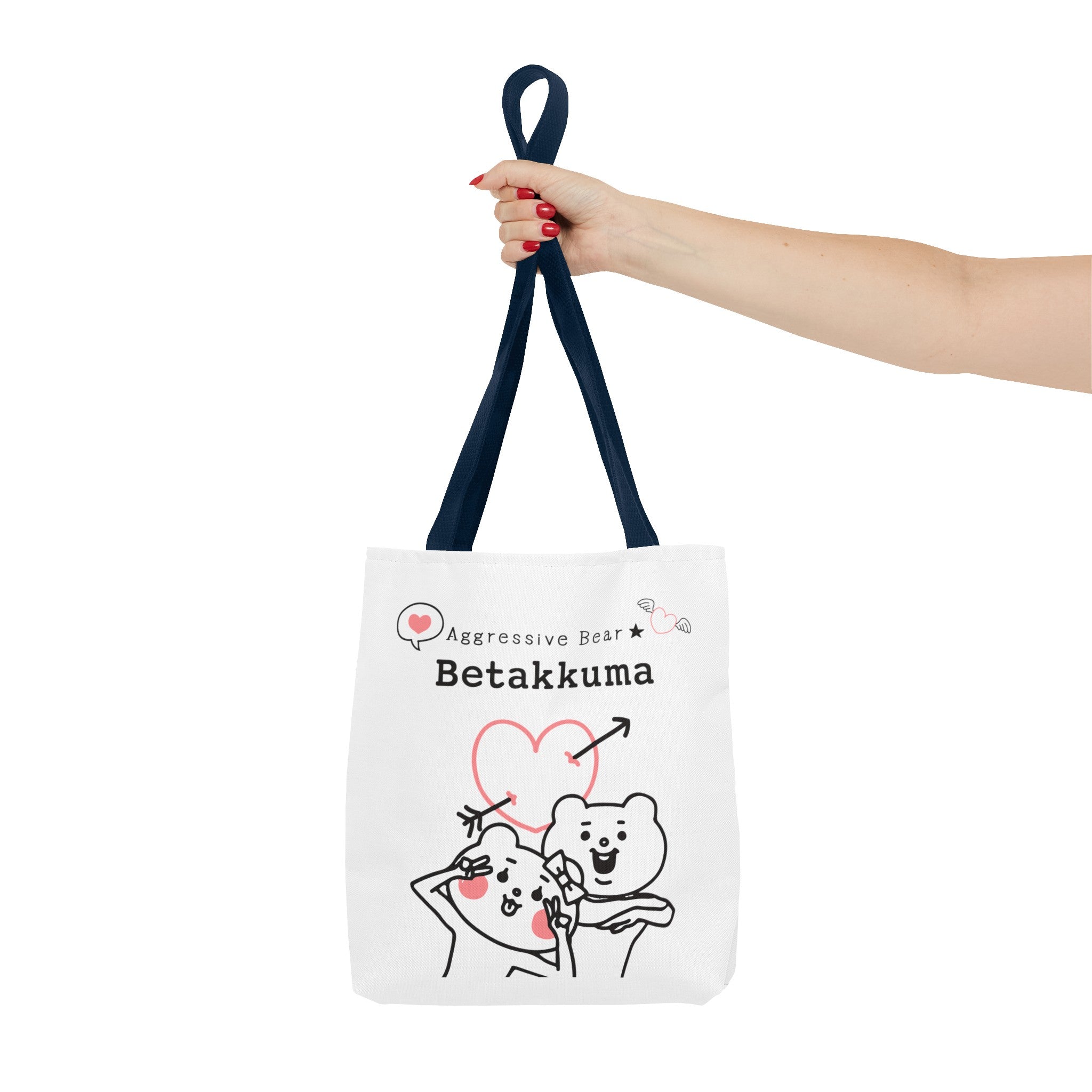 Betakkuma Arrow Heart Tote Bag