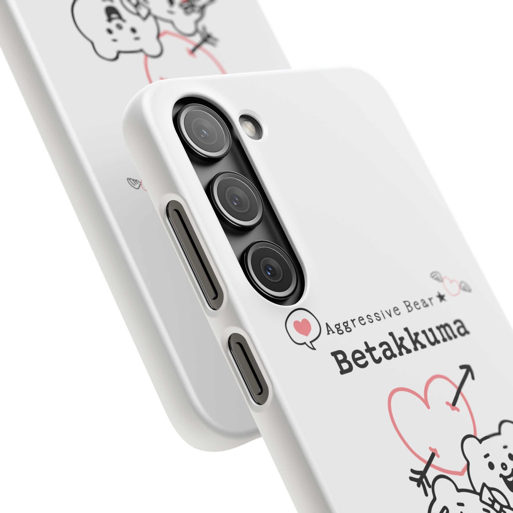 Betakkuma Arrow Heart Phone Case