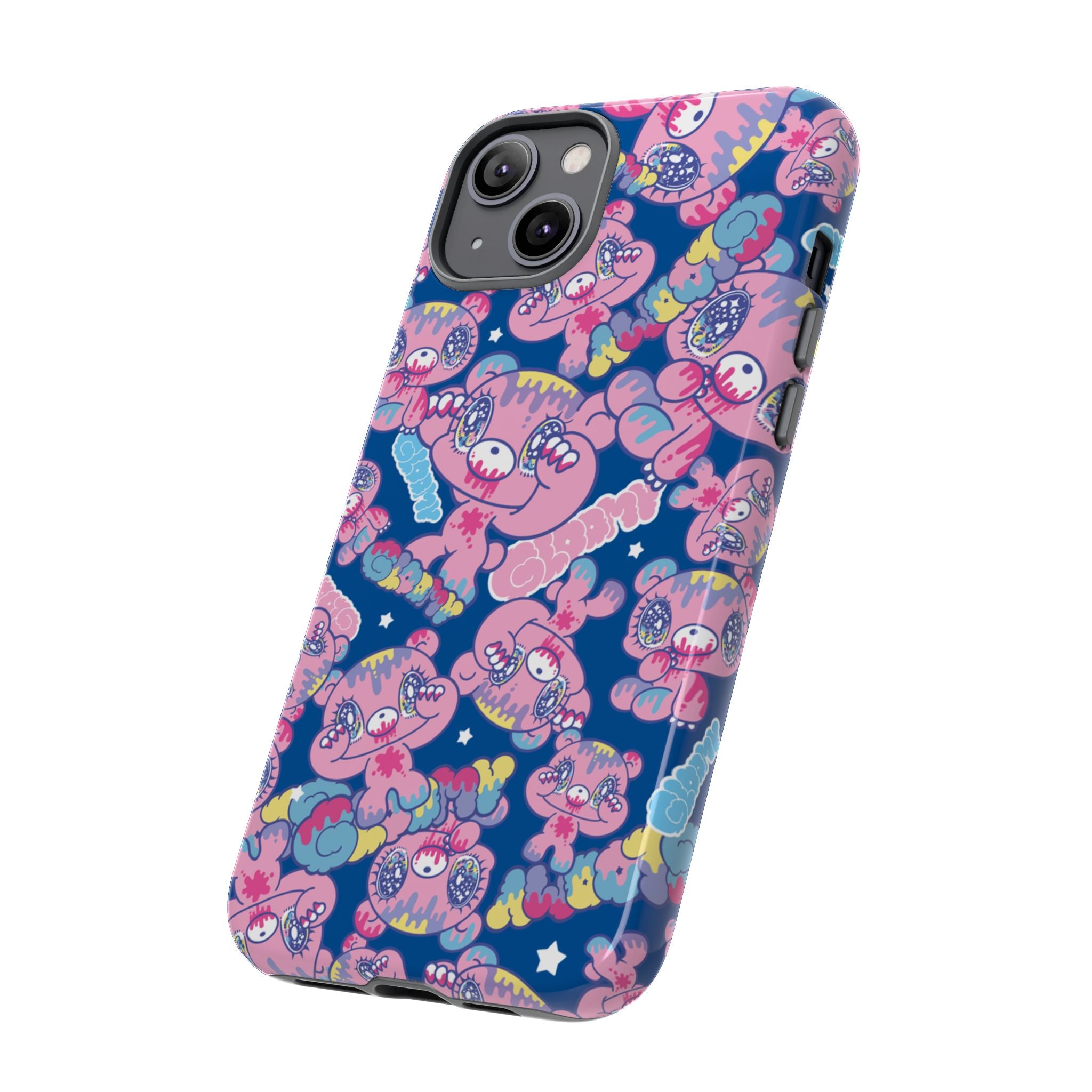Yurie Sekiya x Gloomy Bear Blue Mania Phone Case
