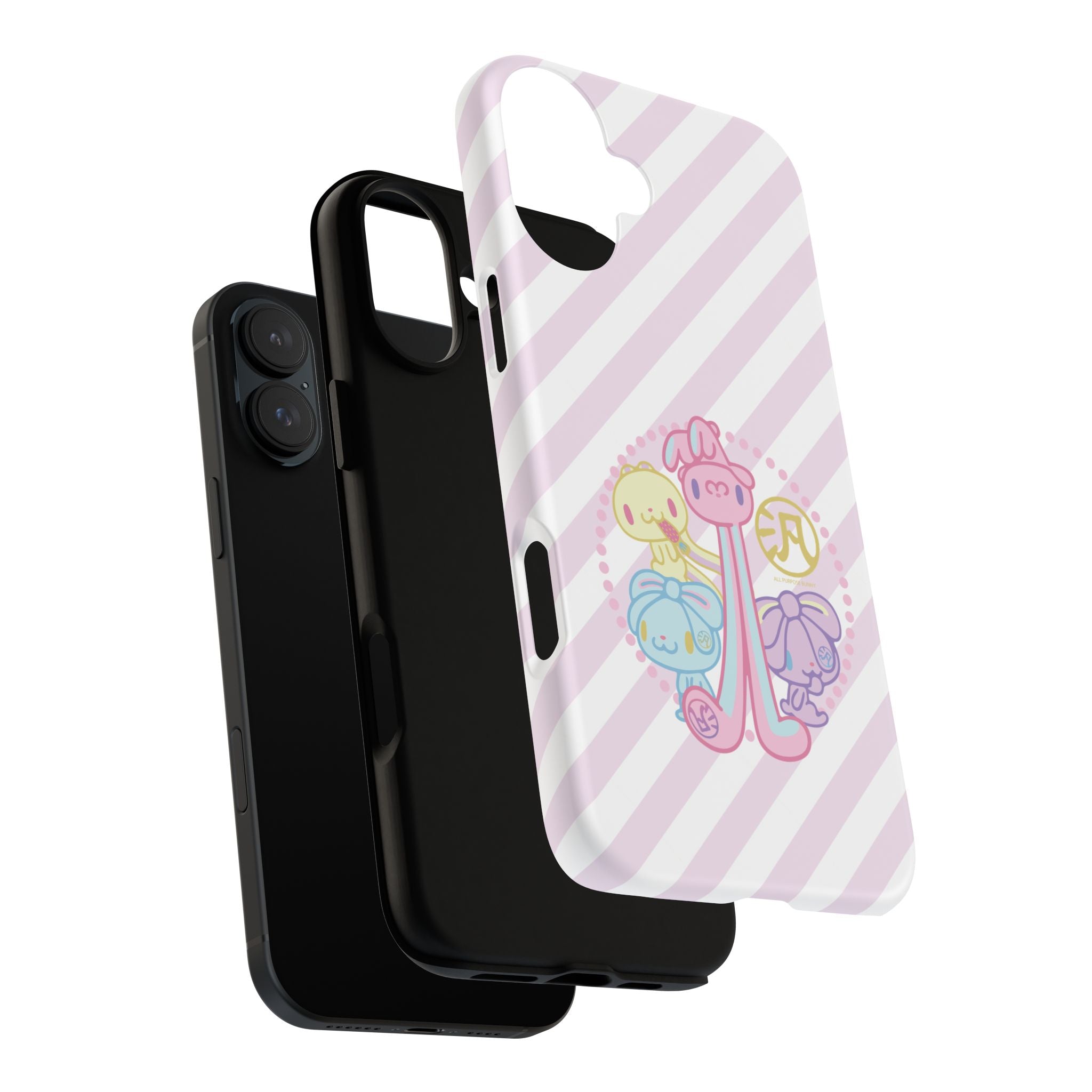 All Purpose Bunny Group Pastel Phone Case