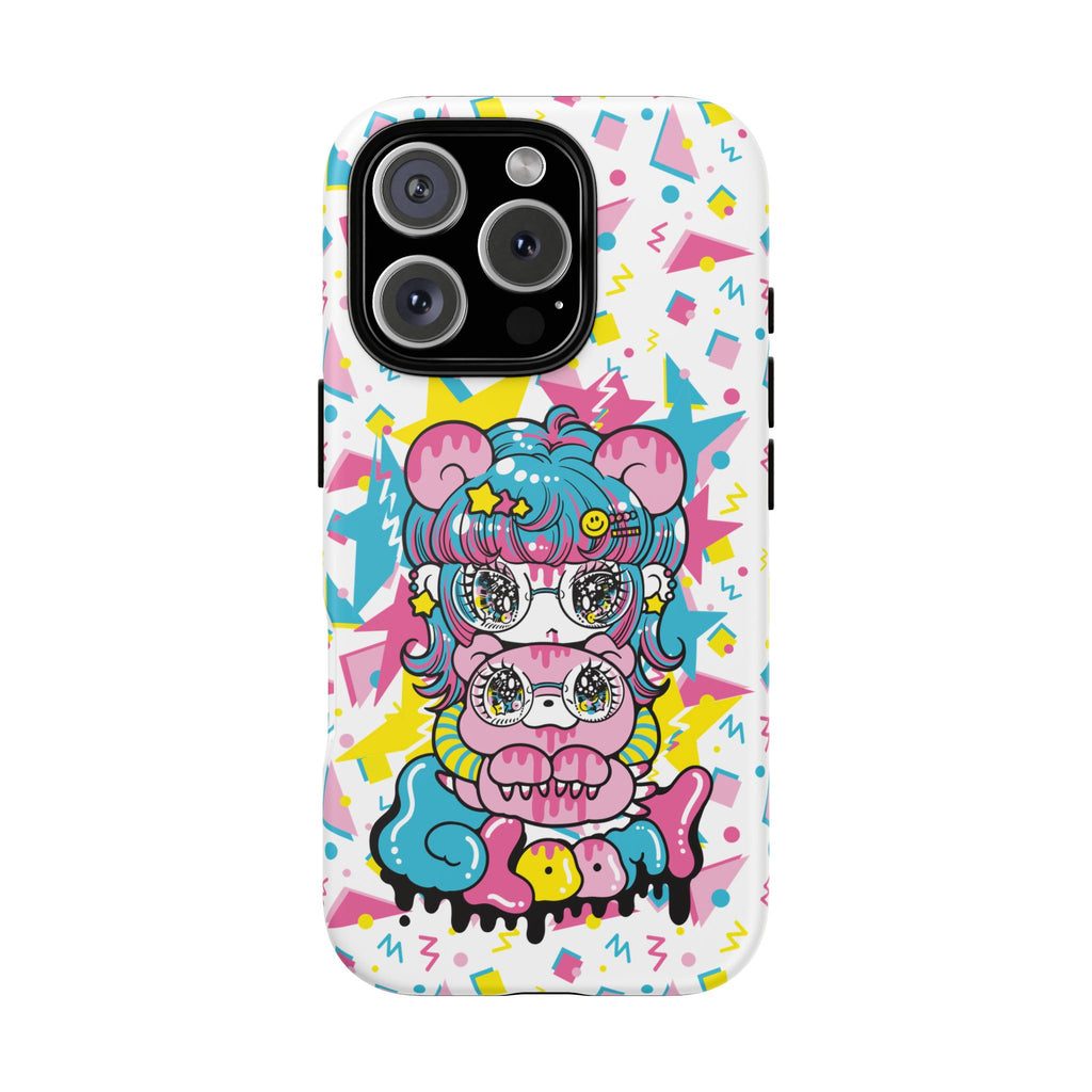 YURIE SEKIYA X GLOOMY BEAR ⭐️ FIRE GIRL PHONE CASE