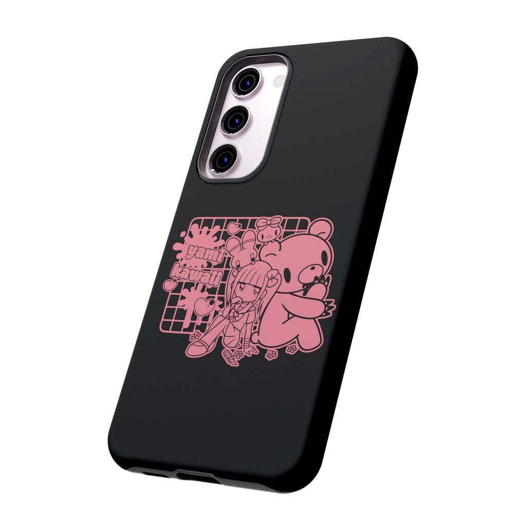 Menherachan X Gloomy Bear Yami Kawaii Phone Case