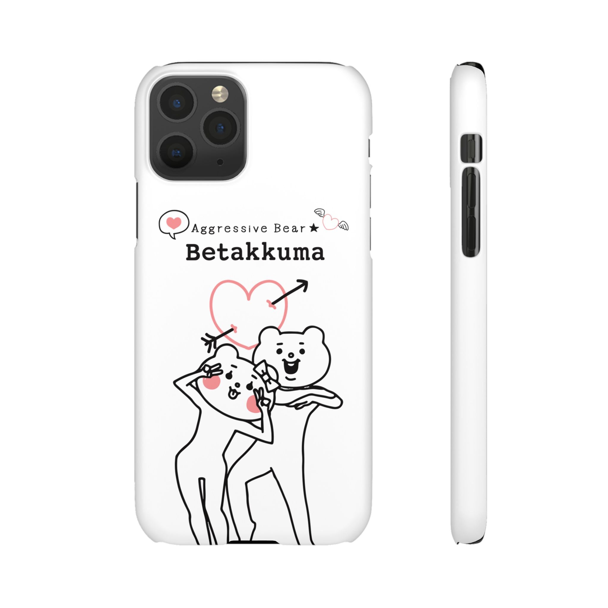 Betakkuma Arrow Heart Phone Case