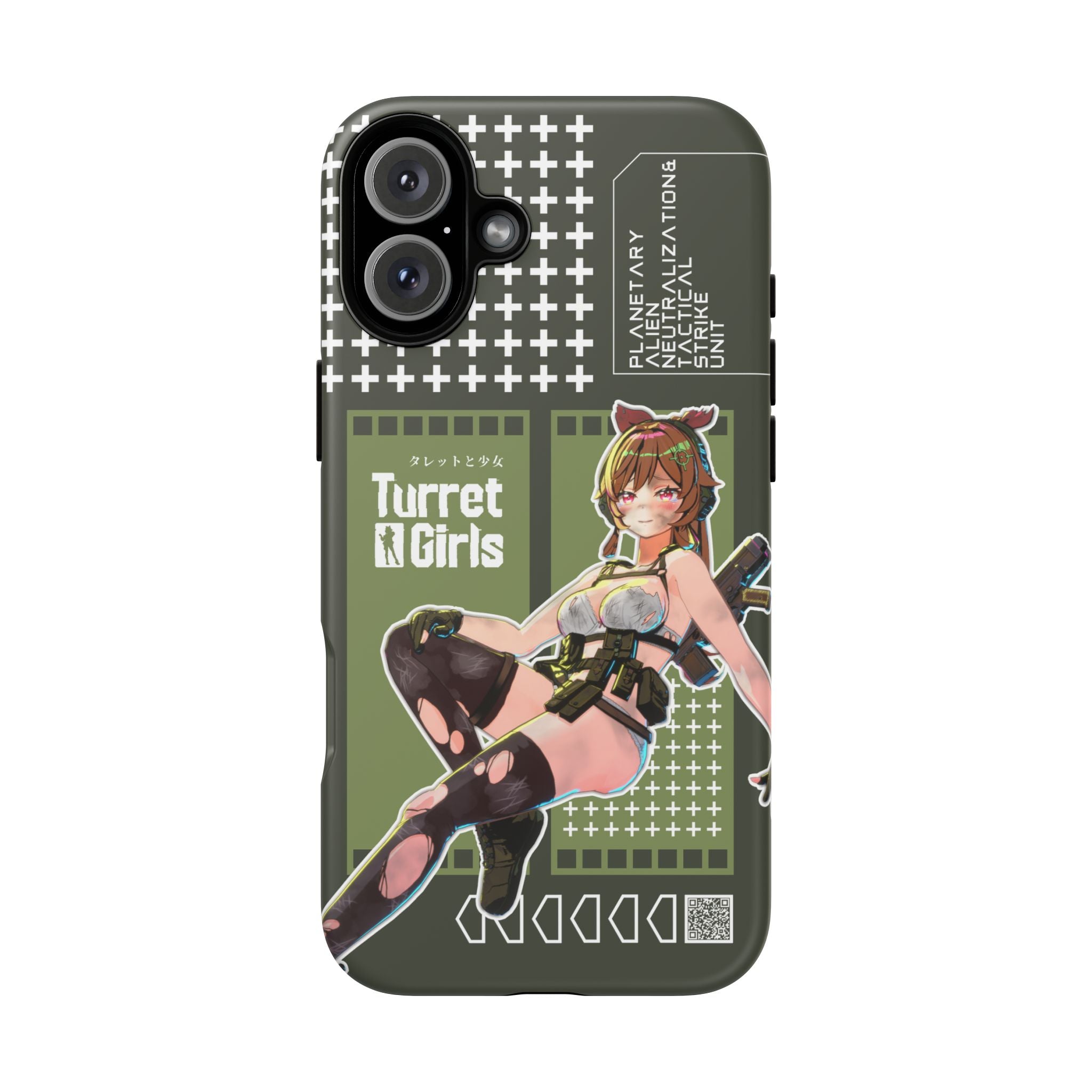 タレットガールズ - ぼろぼろのスマホケース