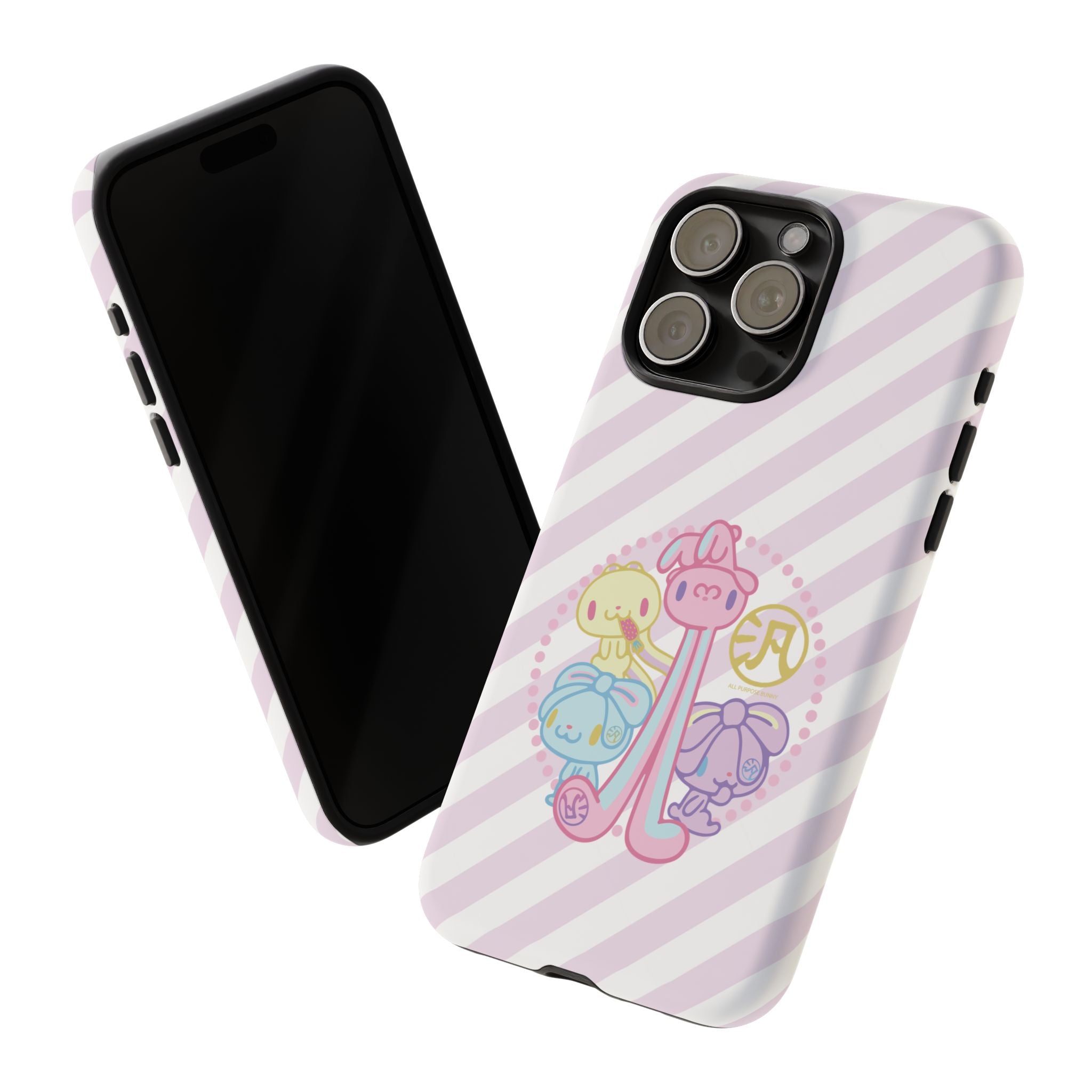 All Purpose Bunny Group Pastel Phone Case