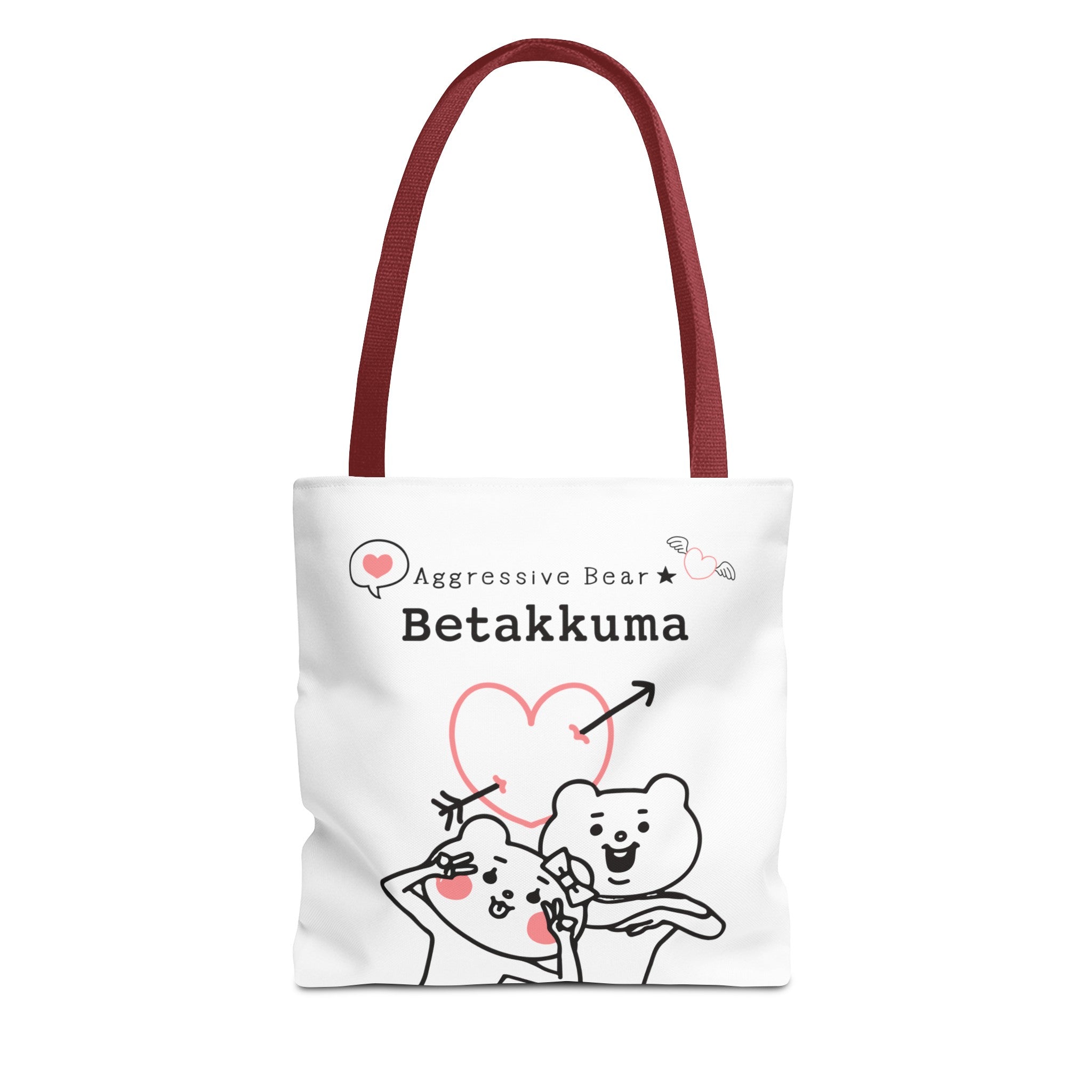 Betakkuma Arrow Heart Tote Bag
