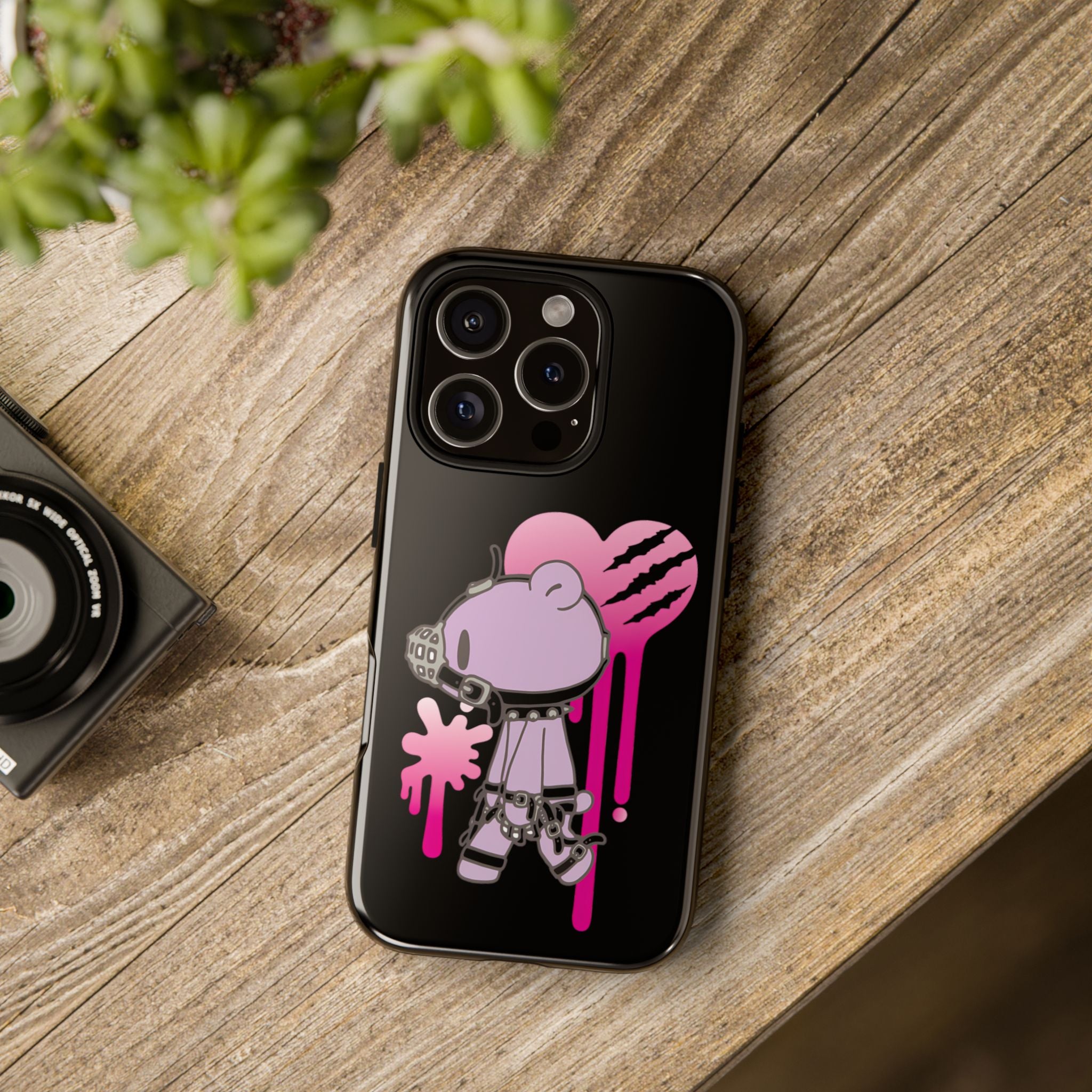 Gloomy Bear x DEDGRL6 "Jelly Heart" Tough Cases