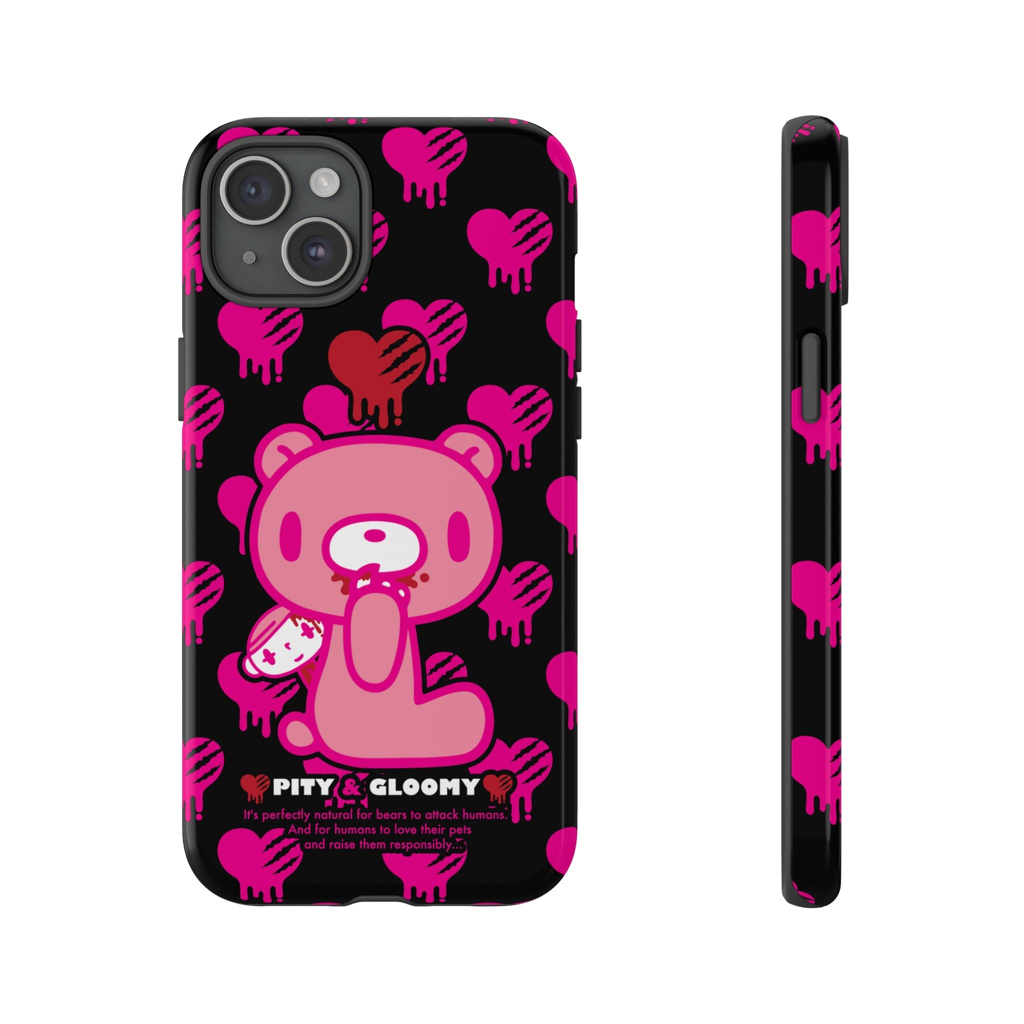 Gloomy Bear Pink Phone Case