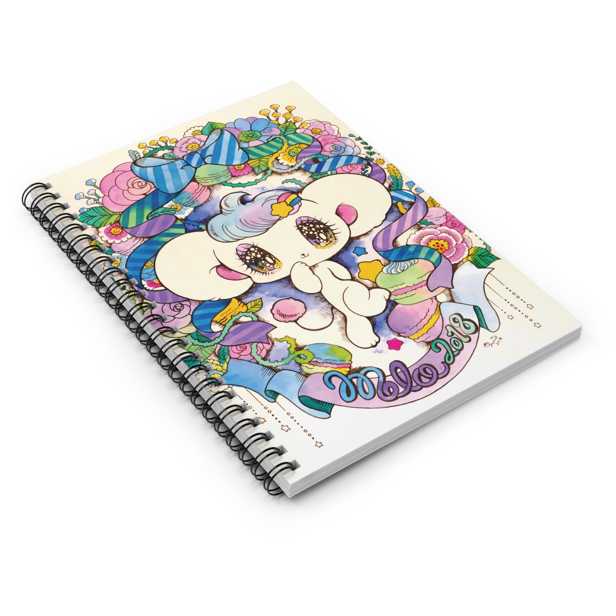 MELO 2018 PEROPERO - Ruled Line Spiral Notebook WIP