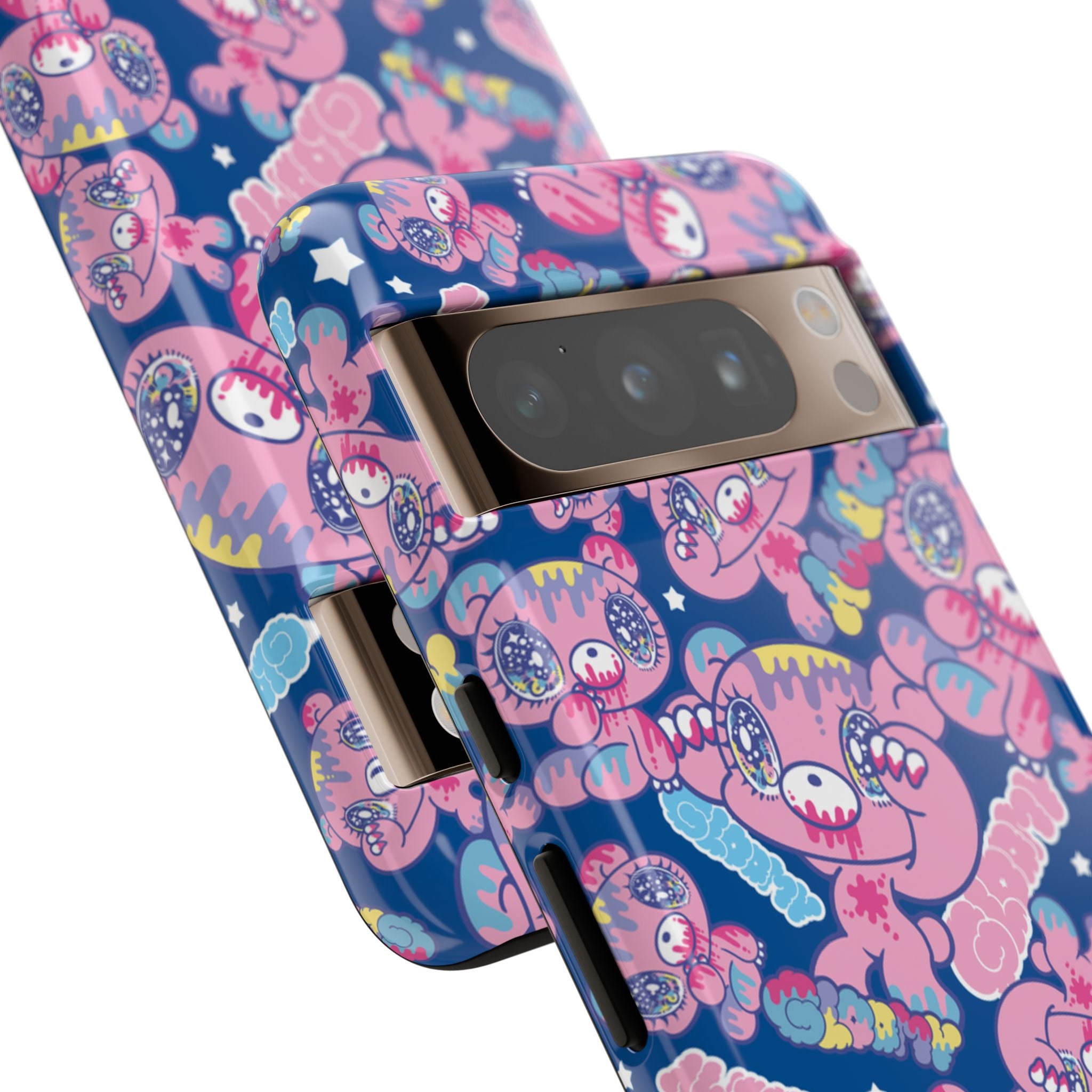 Yurie Sekiya x Gloomy Bear Blue Mania Phone Case