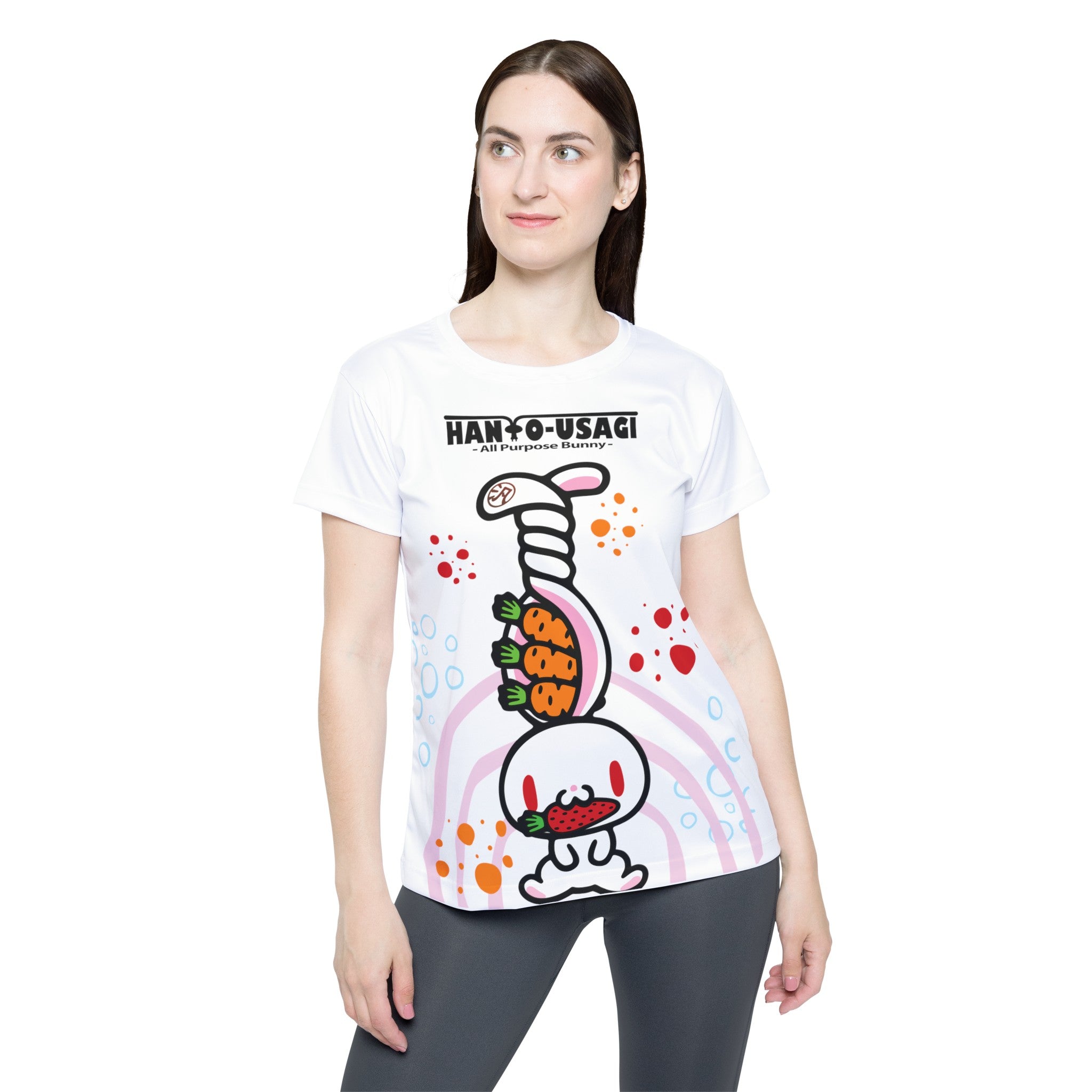 All Purpose Bunny StrawCarrot Giant Print T