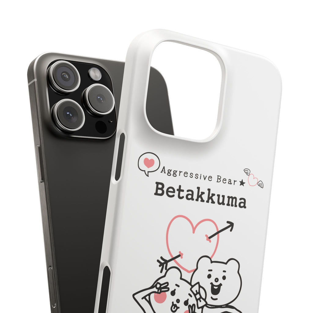 Betakkuma Arrow Heart Phone Case