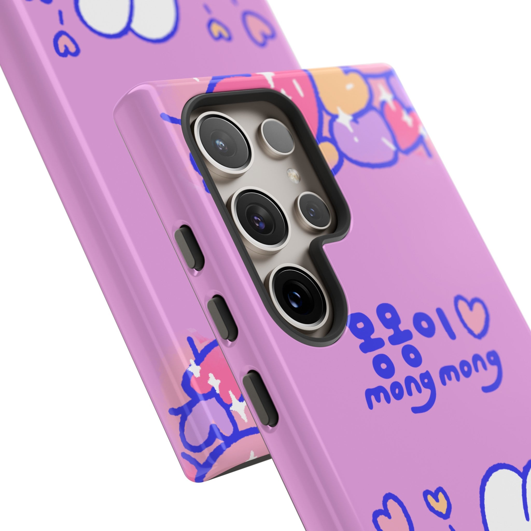 Lovely Mong Mong Heart Bath Phone Case
