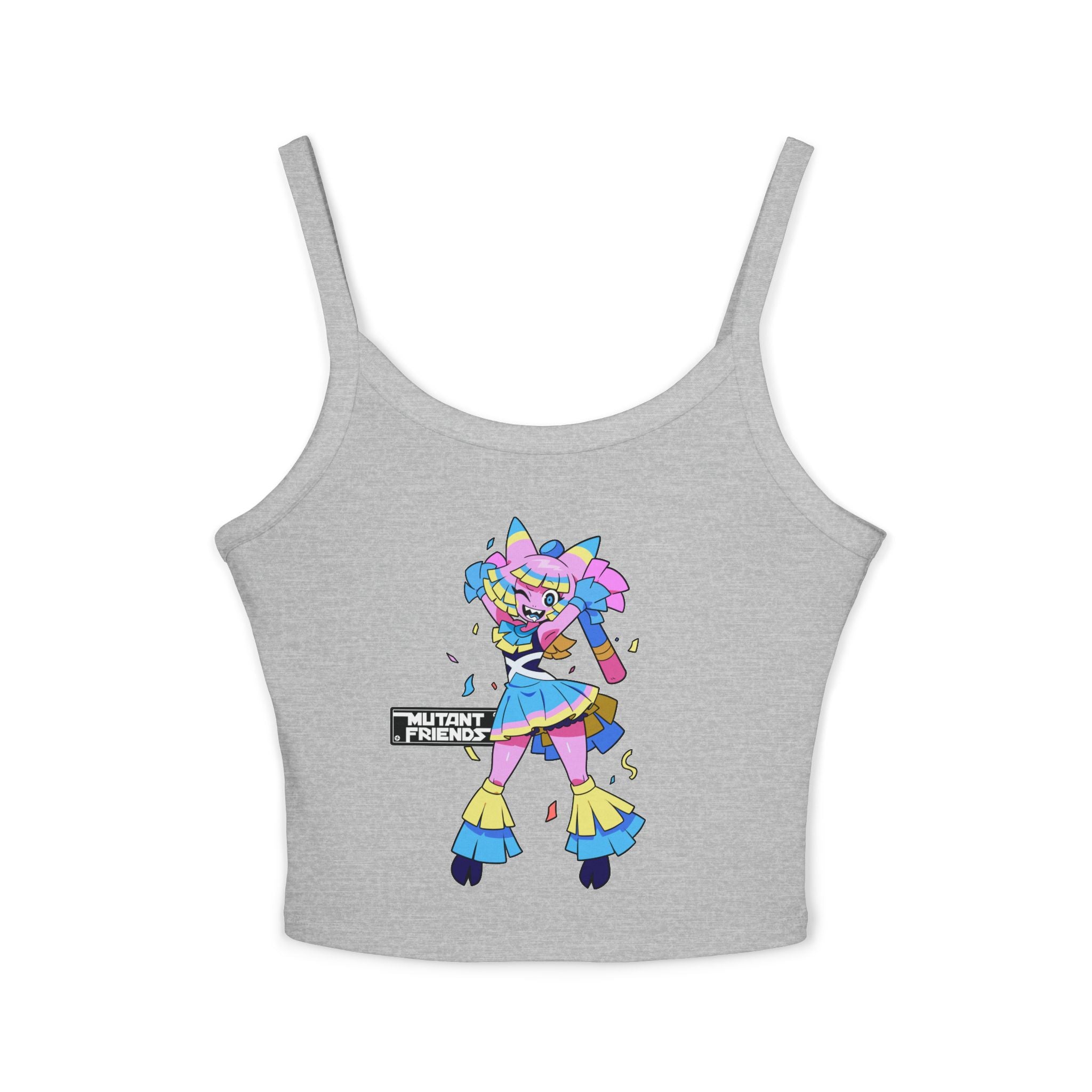 NelNal Mutant friends Spaghetti Strap Tank Top