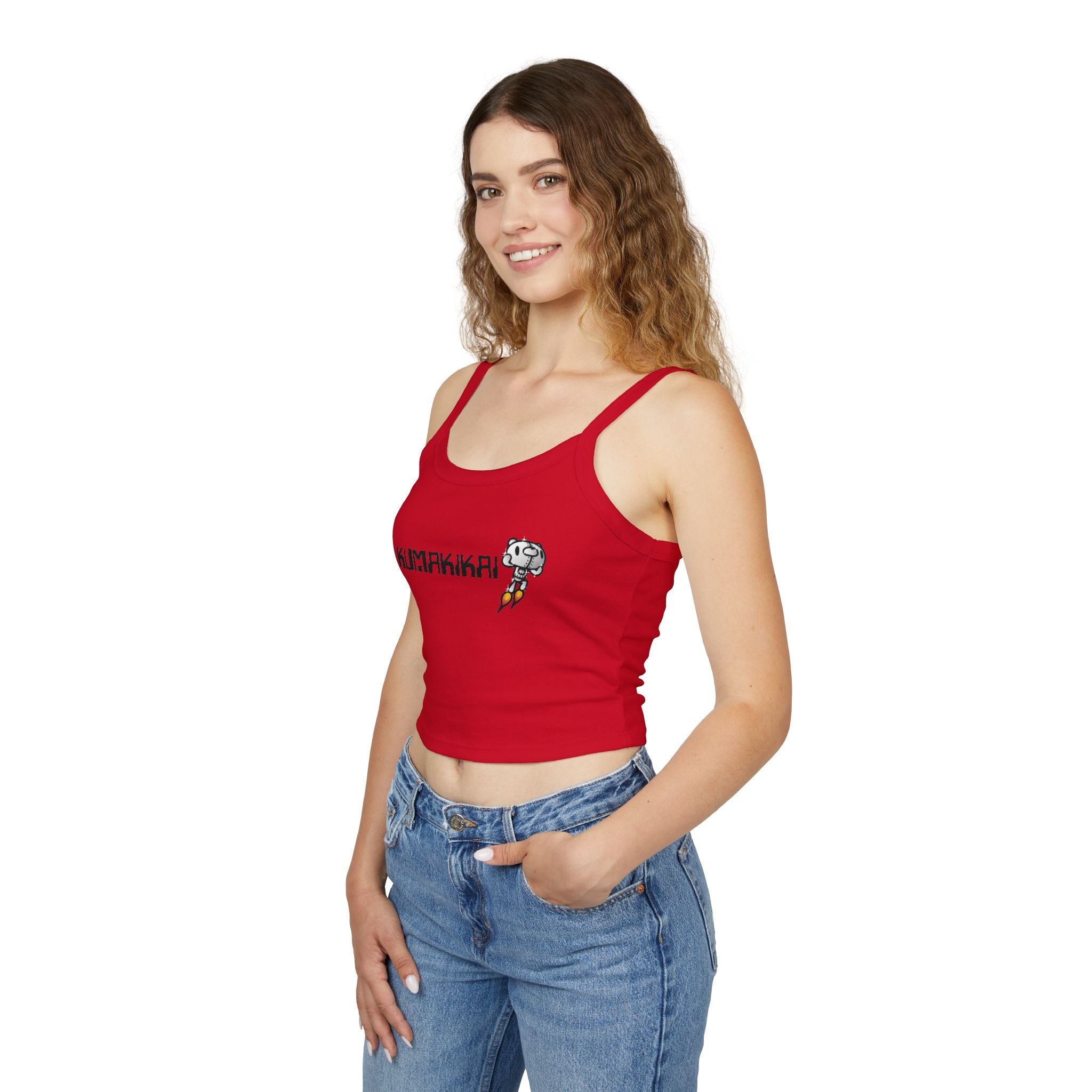 Kumakikai Spaghetti Strap Tank Top