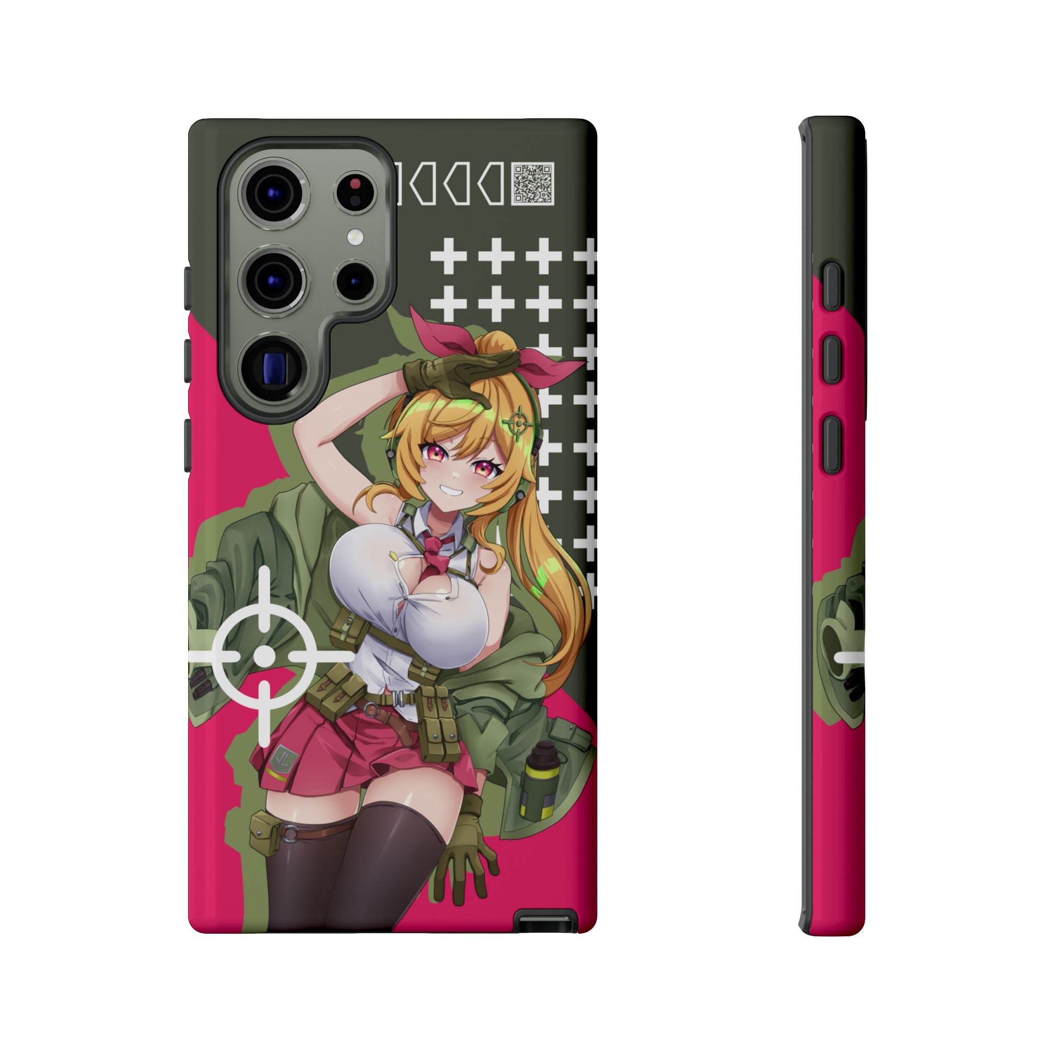 タレットガールズ - ロックオン スマホケース