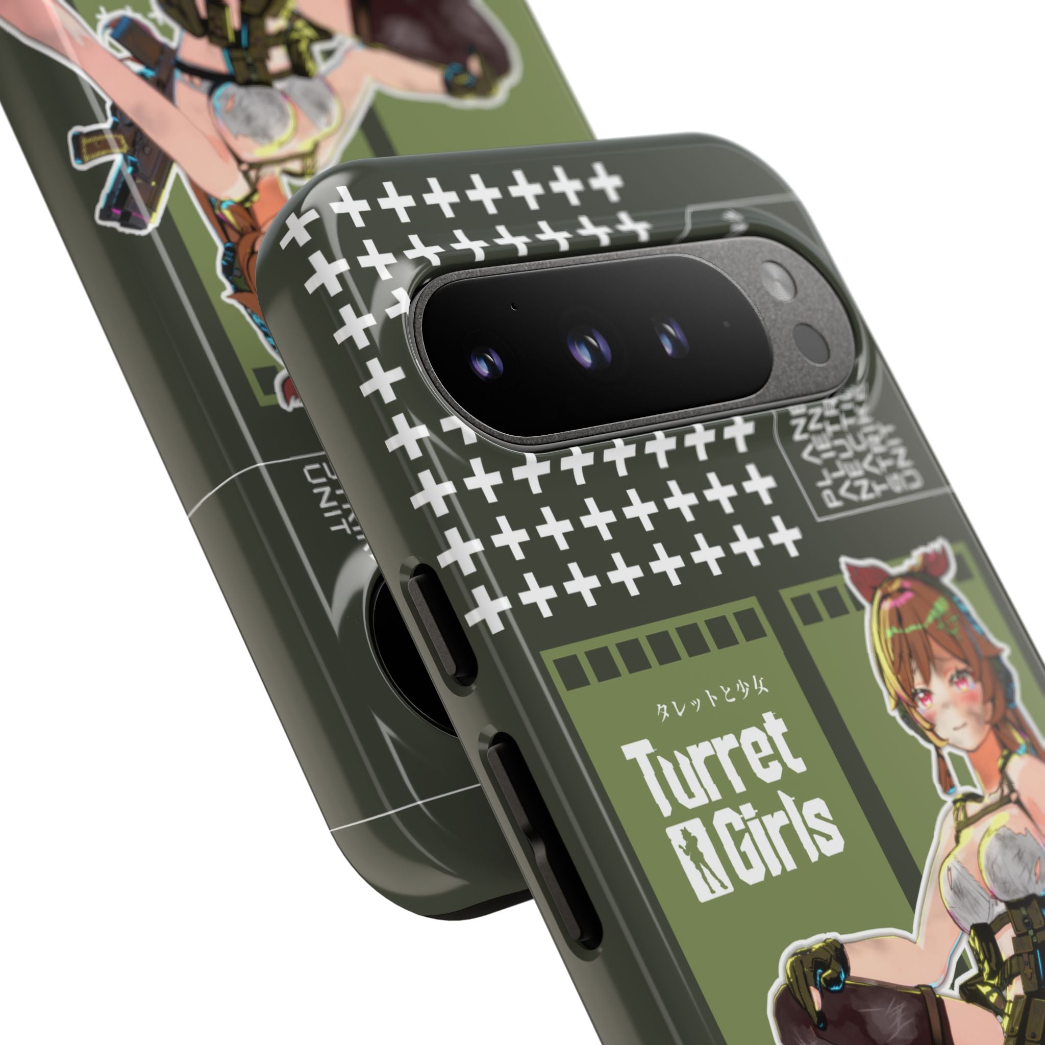タレットガールズ - ぼろぼろのスマホケース