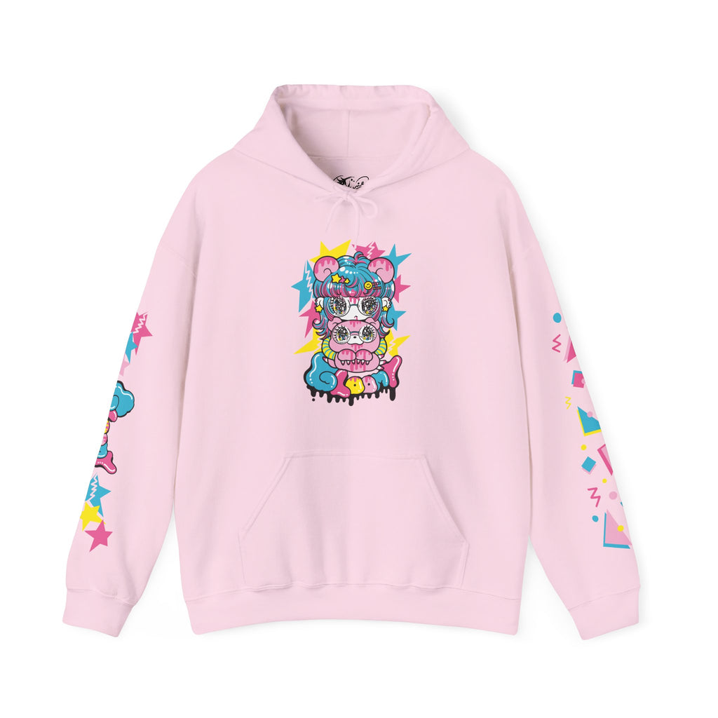 YURIE SEKIYA X GLOOMY BEAR🌟STARRY GAL Unisex Hooded Sweatshirt
