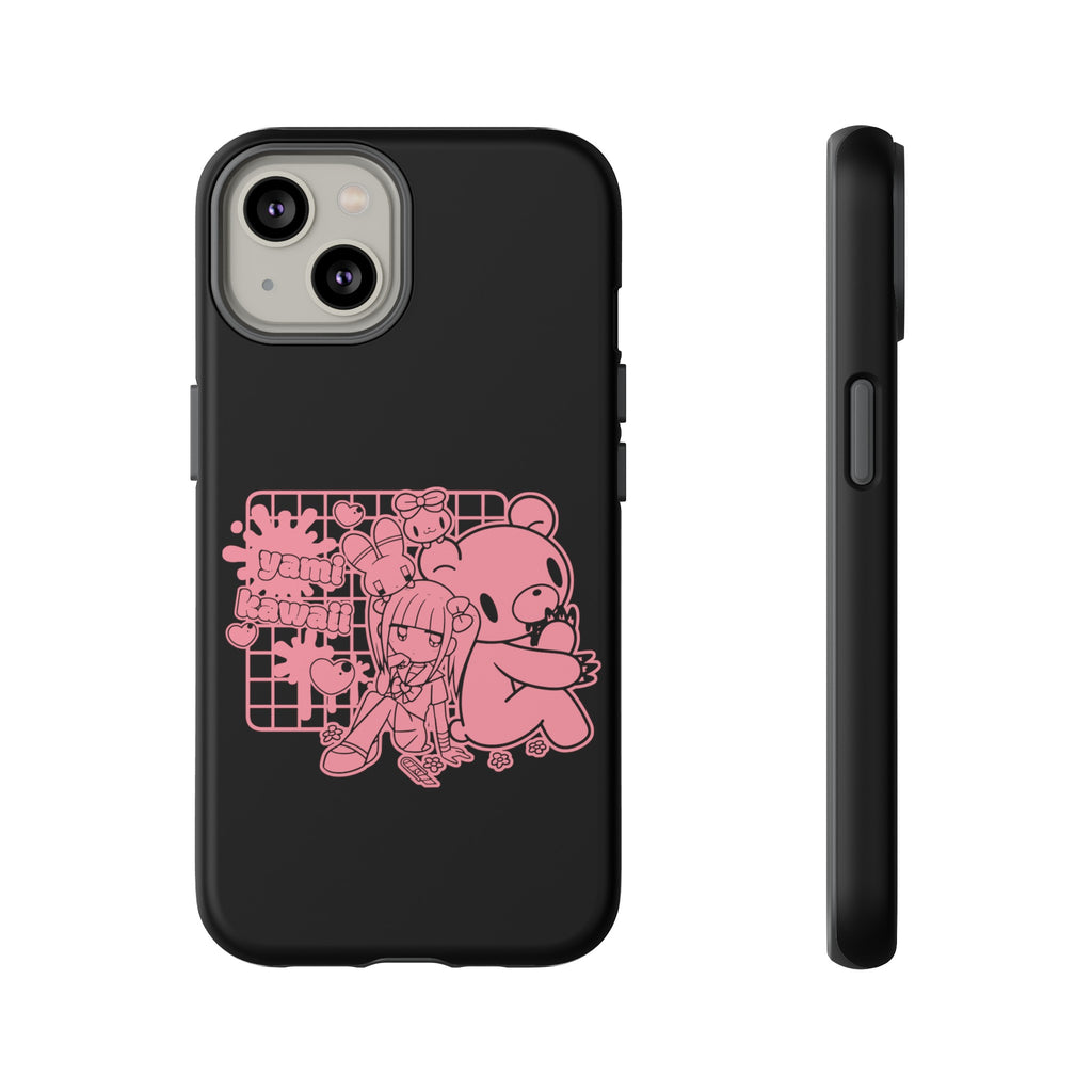 Menherachan X Gloomy Bear Yami Kawaii Phone Case