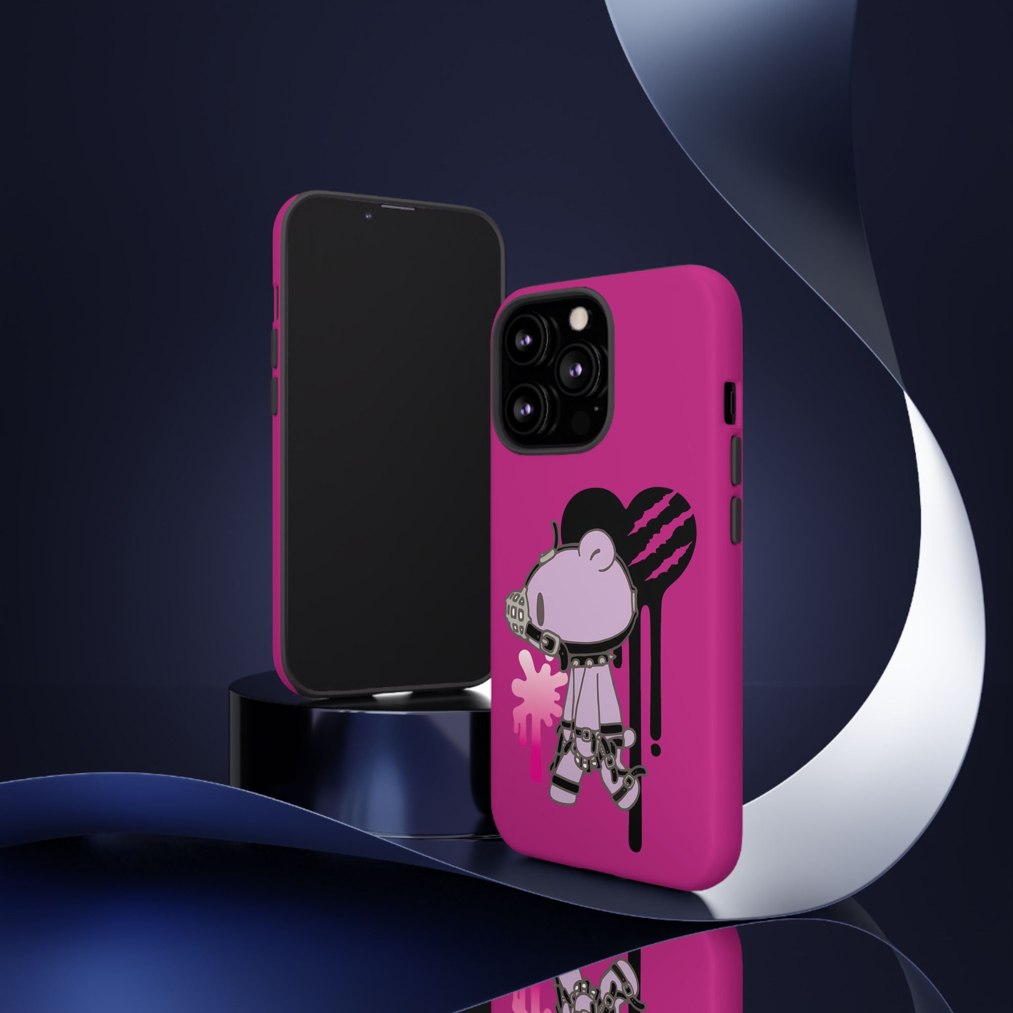 Gloomy Bear x DEDGRL6 "Jelly Heart" Tough Cases