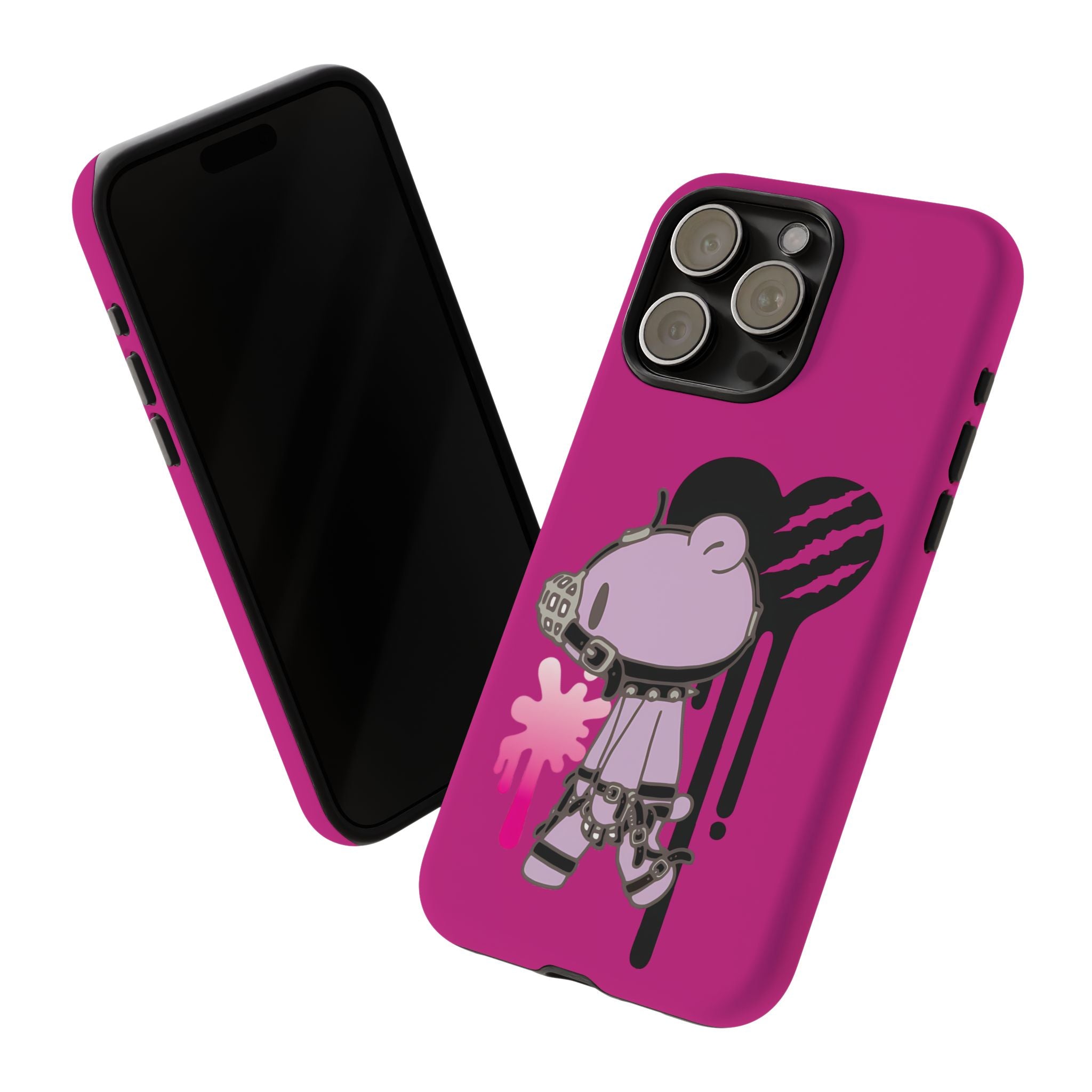 Gloomy Bear x DEDGRL6 "Jelly Heart" Tough Cases