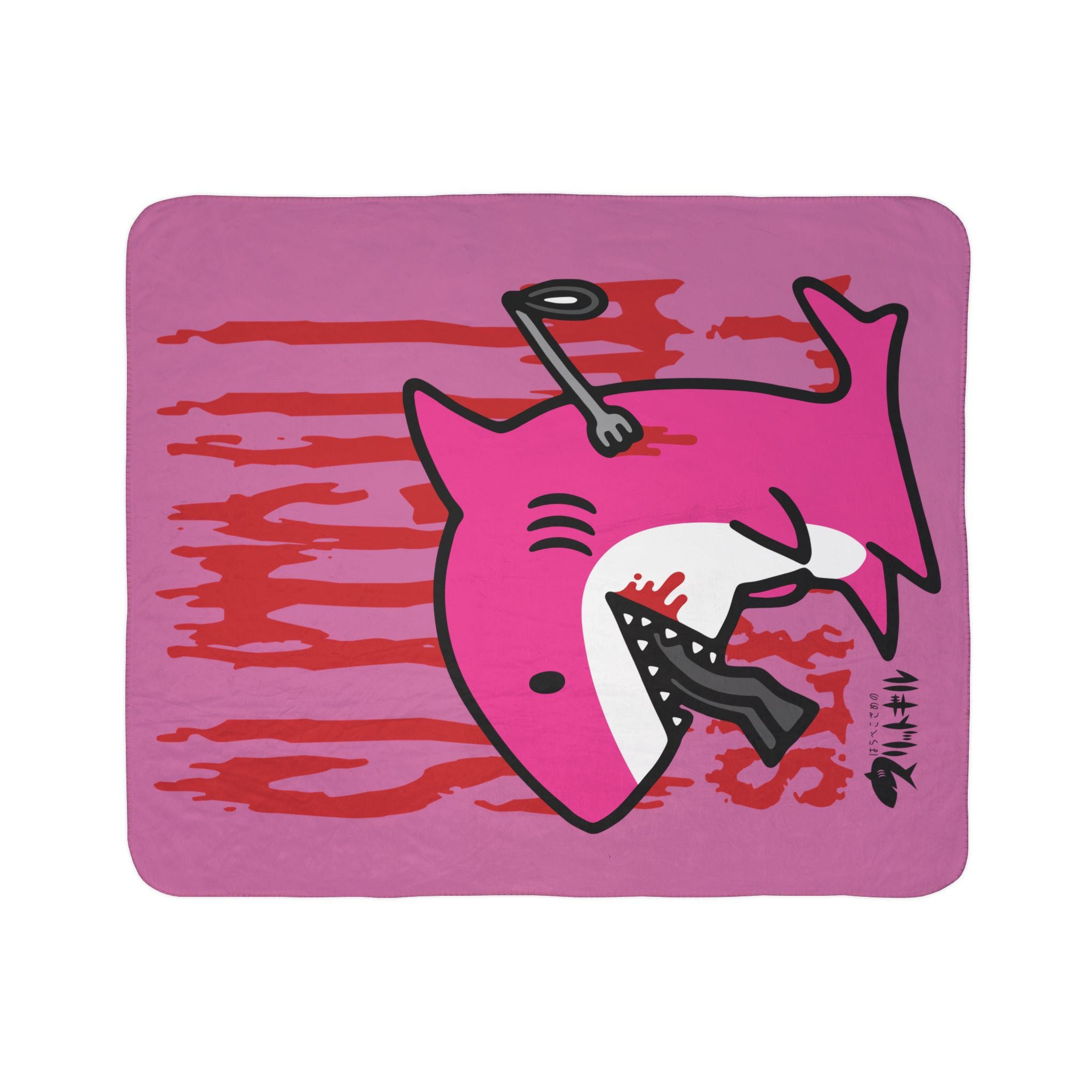 Slitgill Black Fleece Sherpa Blanket