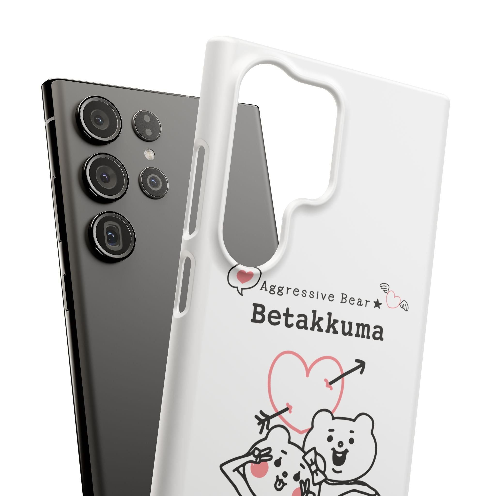 Betakkuma Arrow Heart Phone Case