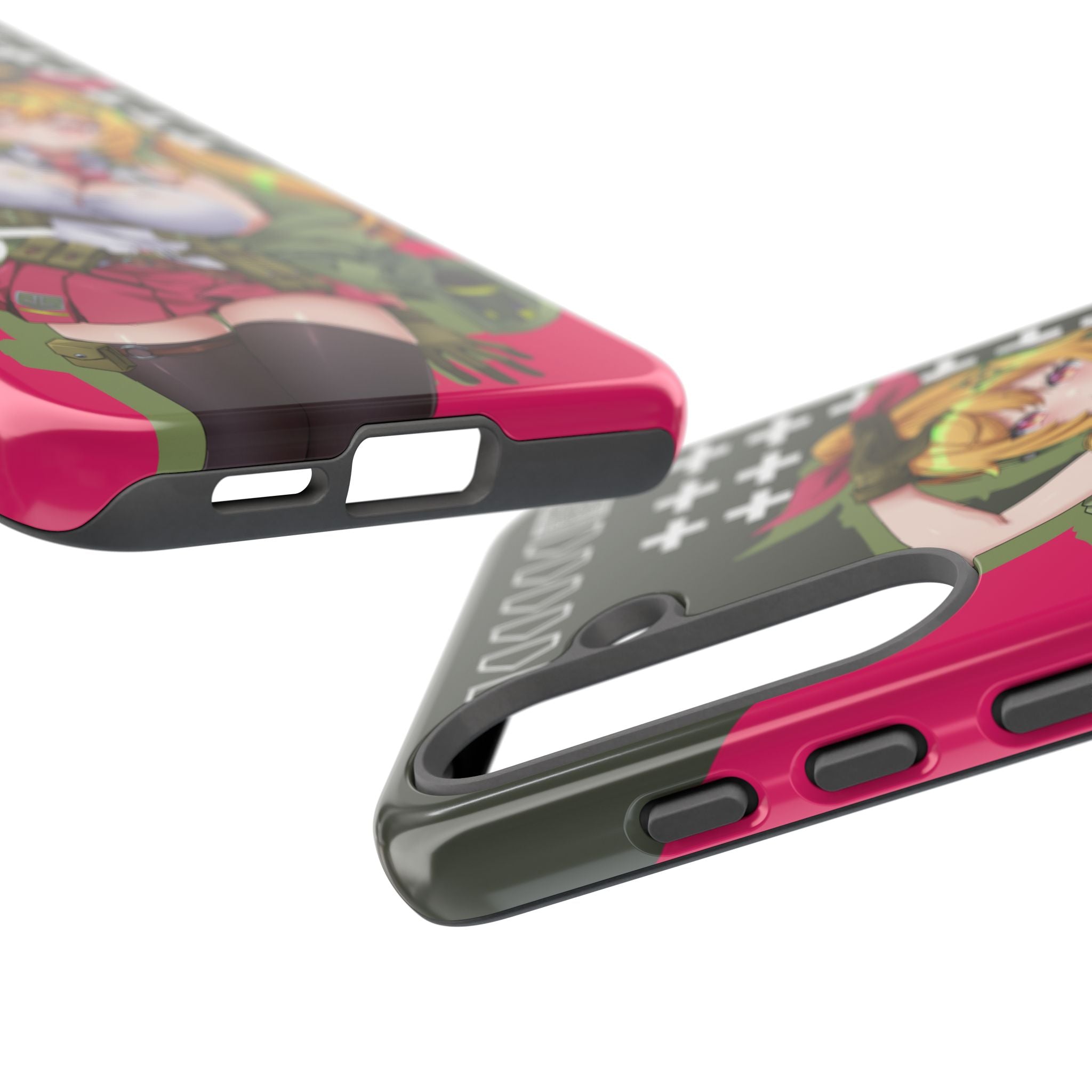 タレットガールズ - ロックオン スマホケース