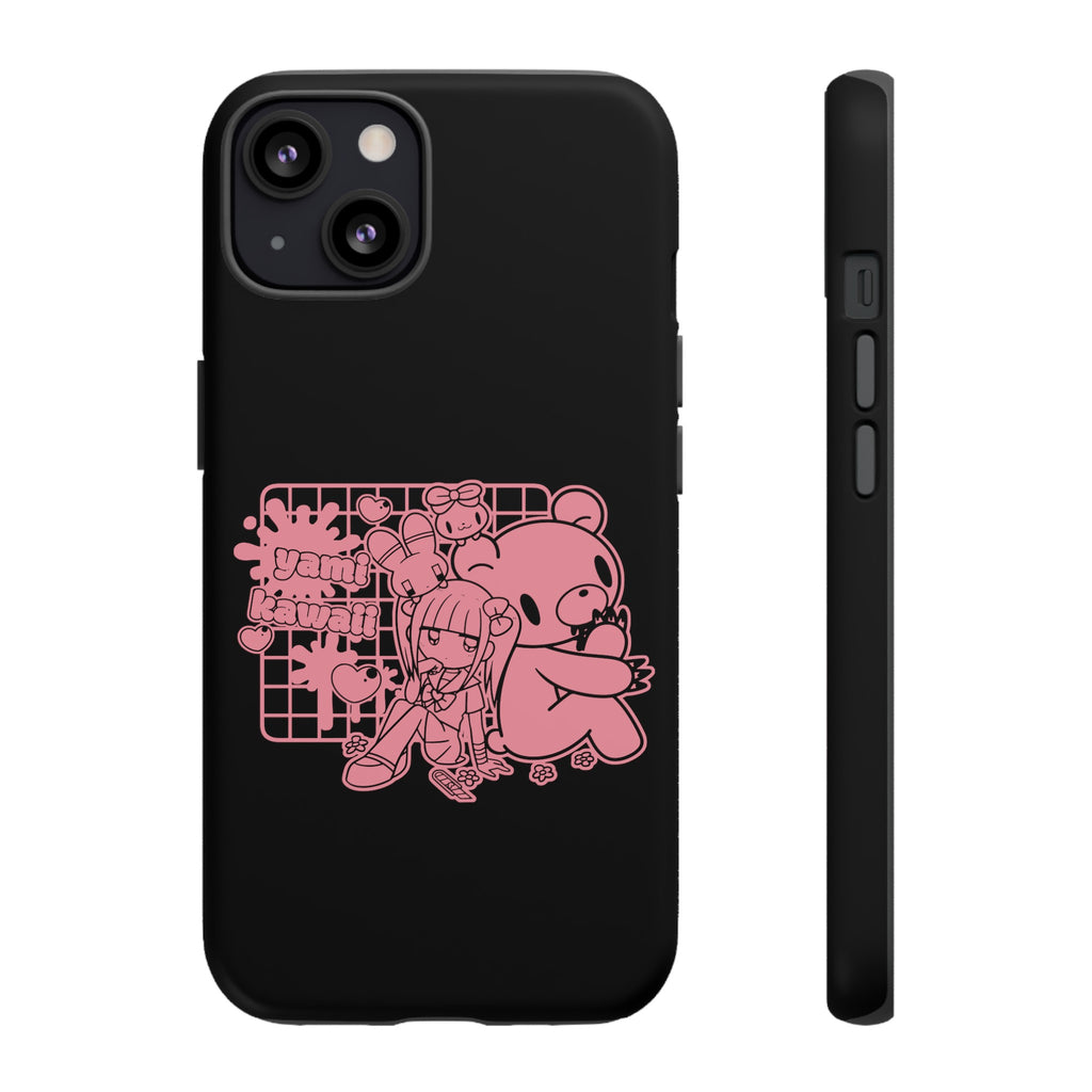 Menherachan X Gloomy Bear Yami Kawaii Phone Case