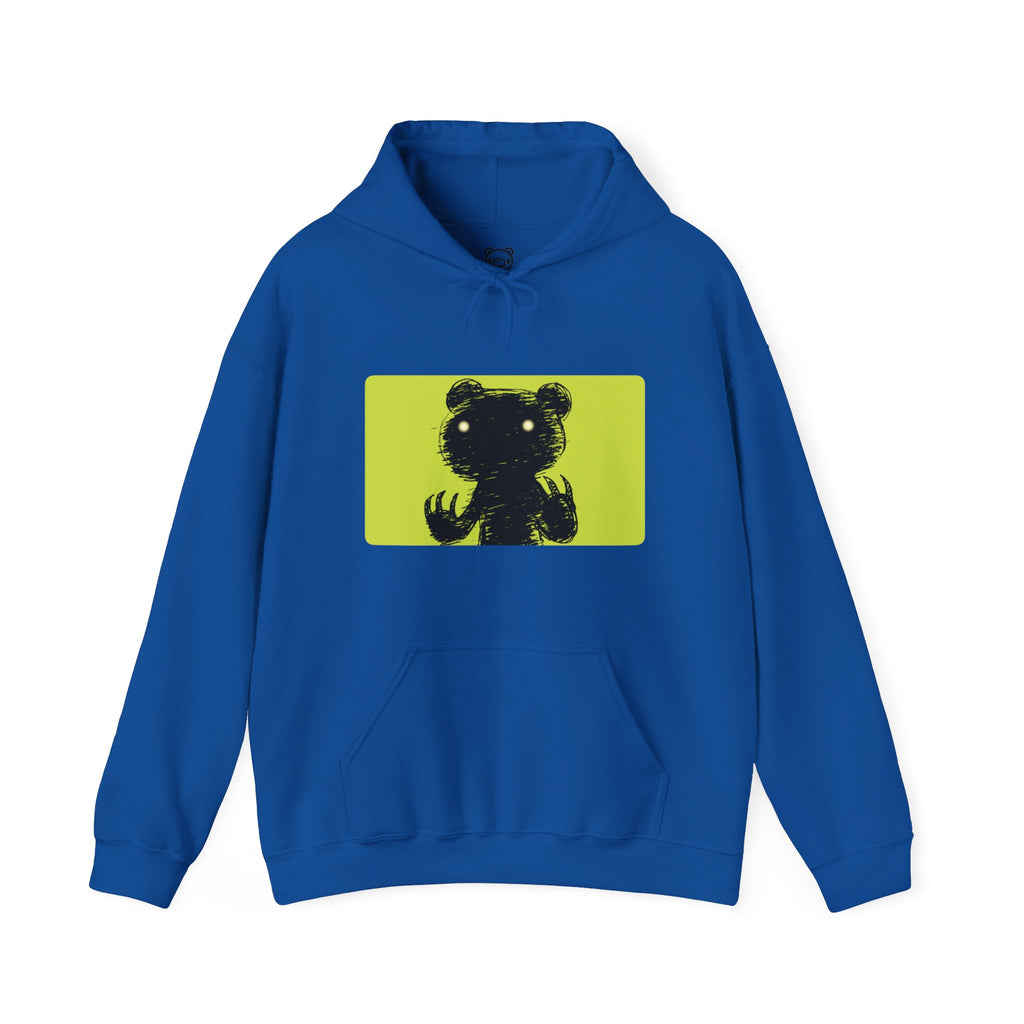 Green Block Abstraction Gloomy Bear Hoodie