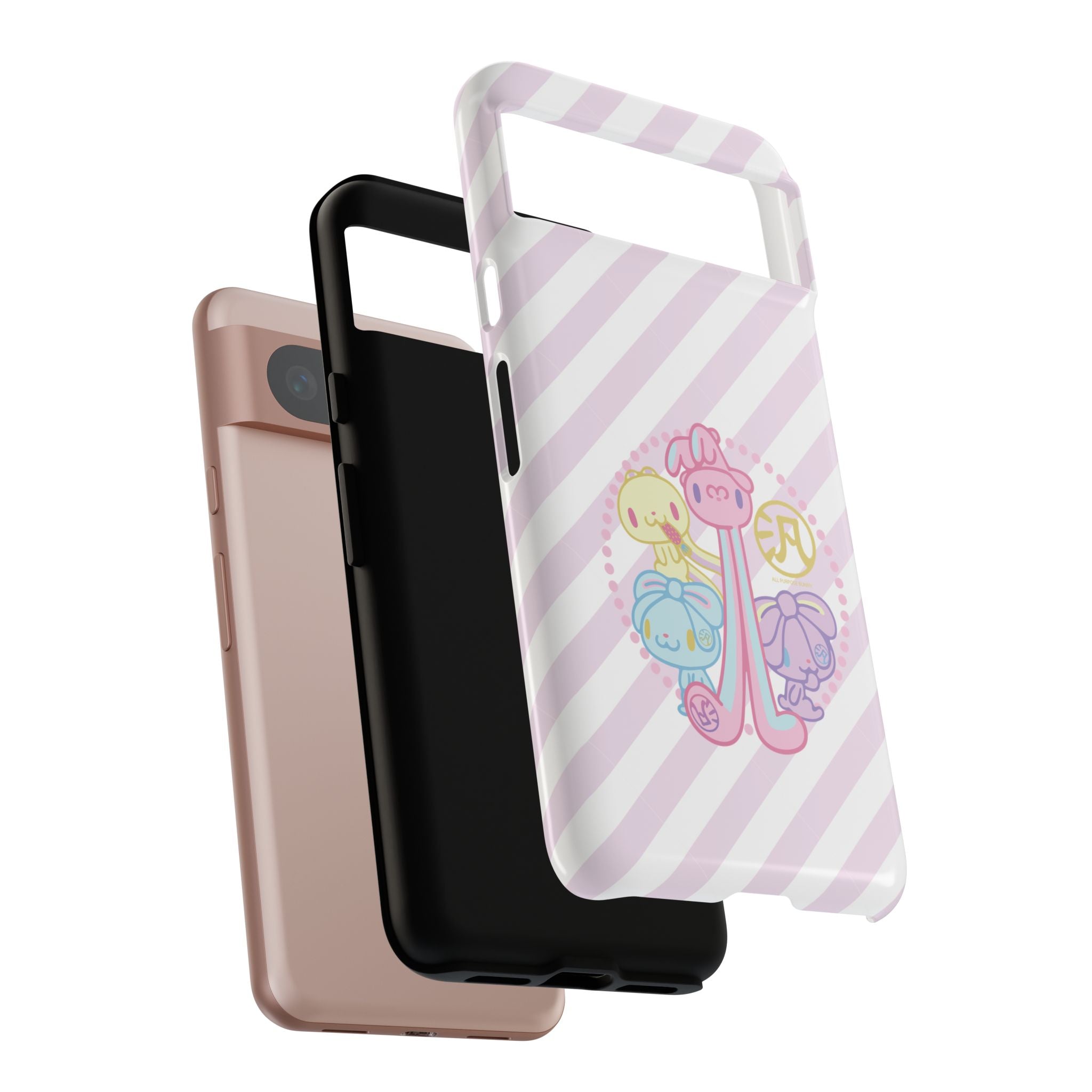 All Purpose Bunny Group Pastel Phone Case