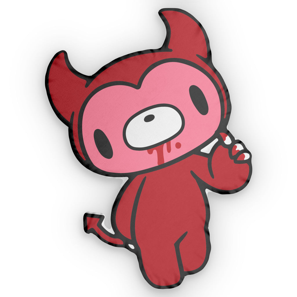 Gloomy Bear Devil Halloween - 2024 Custom Shaped Pillow