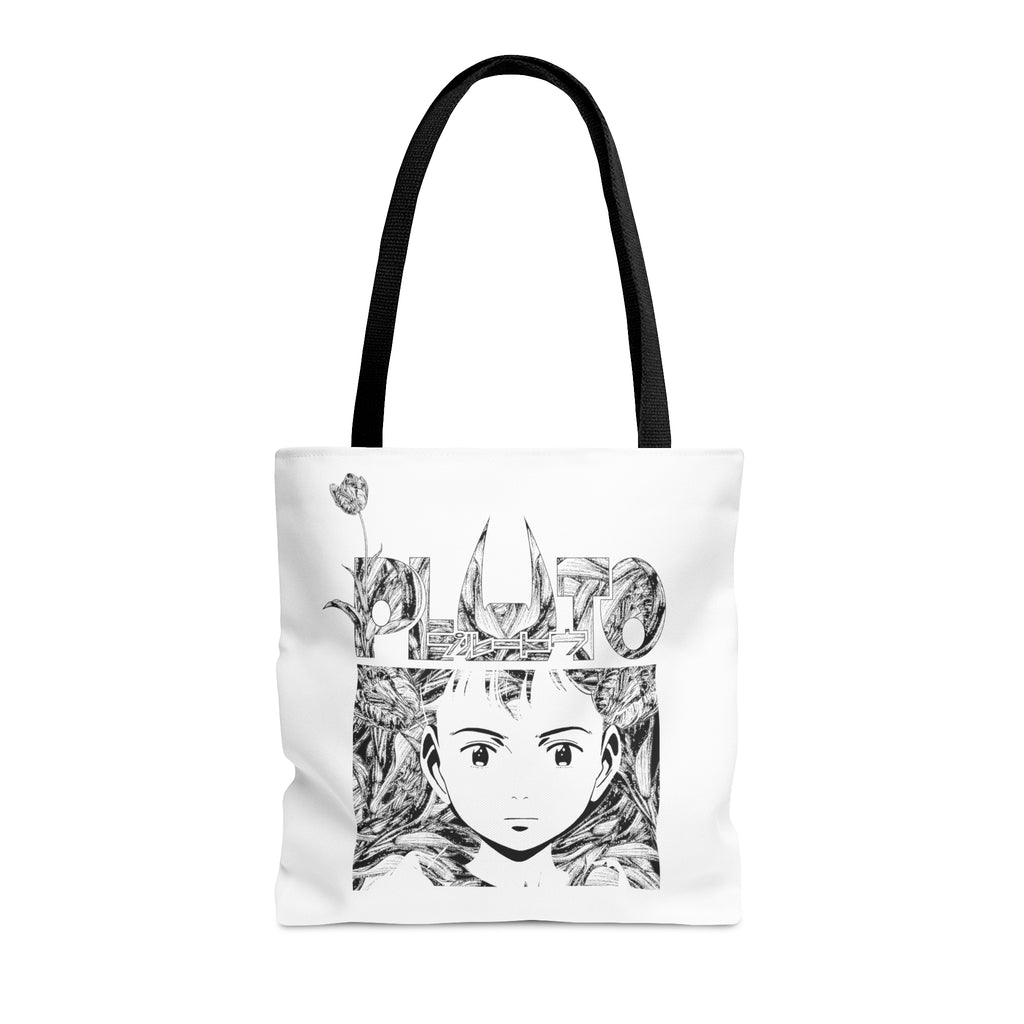 PLUTO Atom Flowers Tote Bag