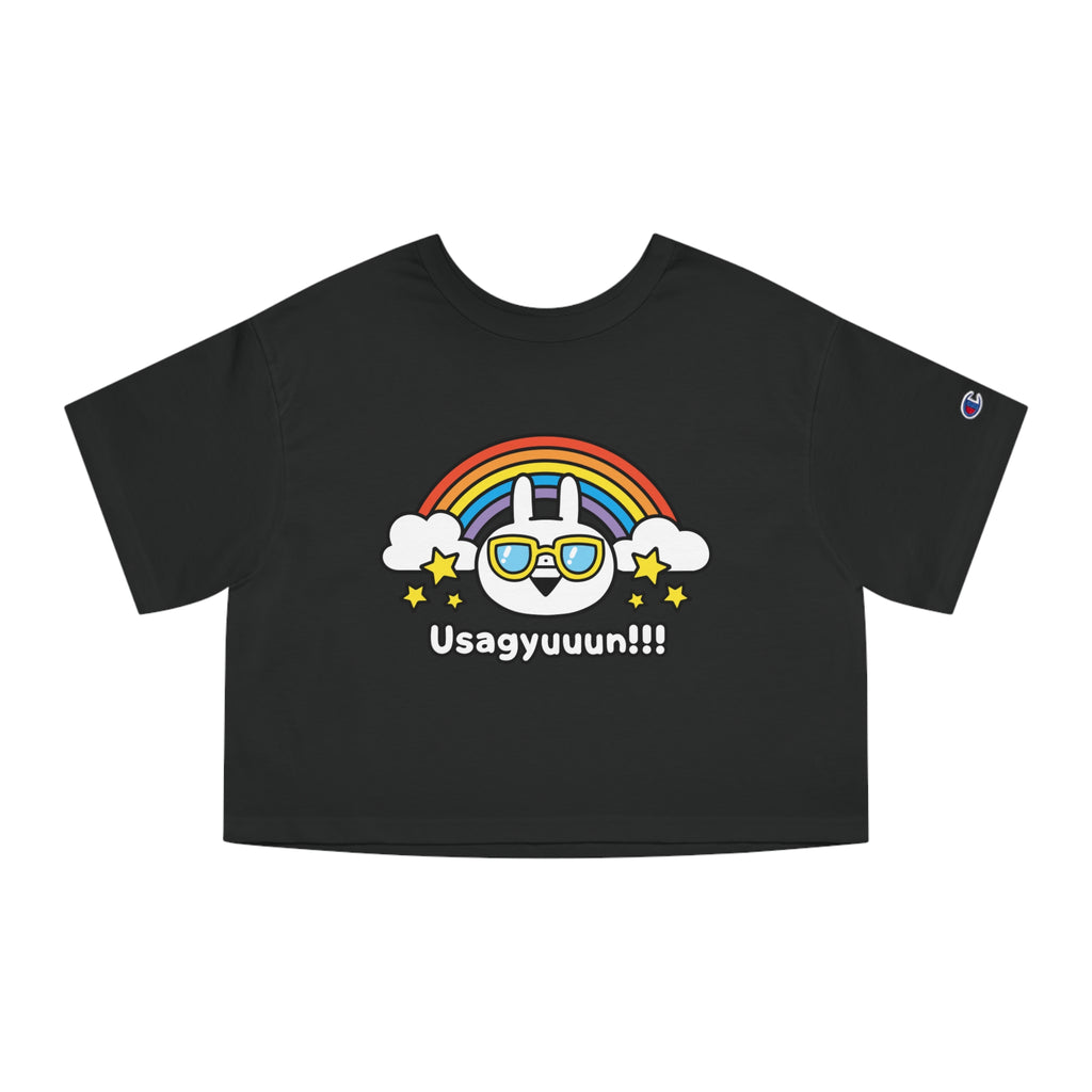 Usagyuuun T Champion Women's Heritage Cropped T-Shirt