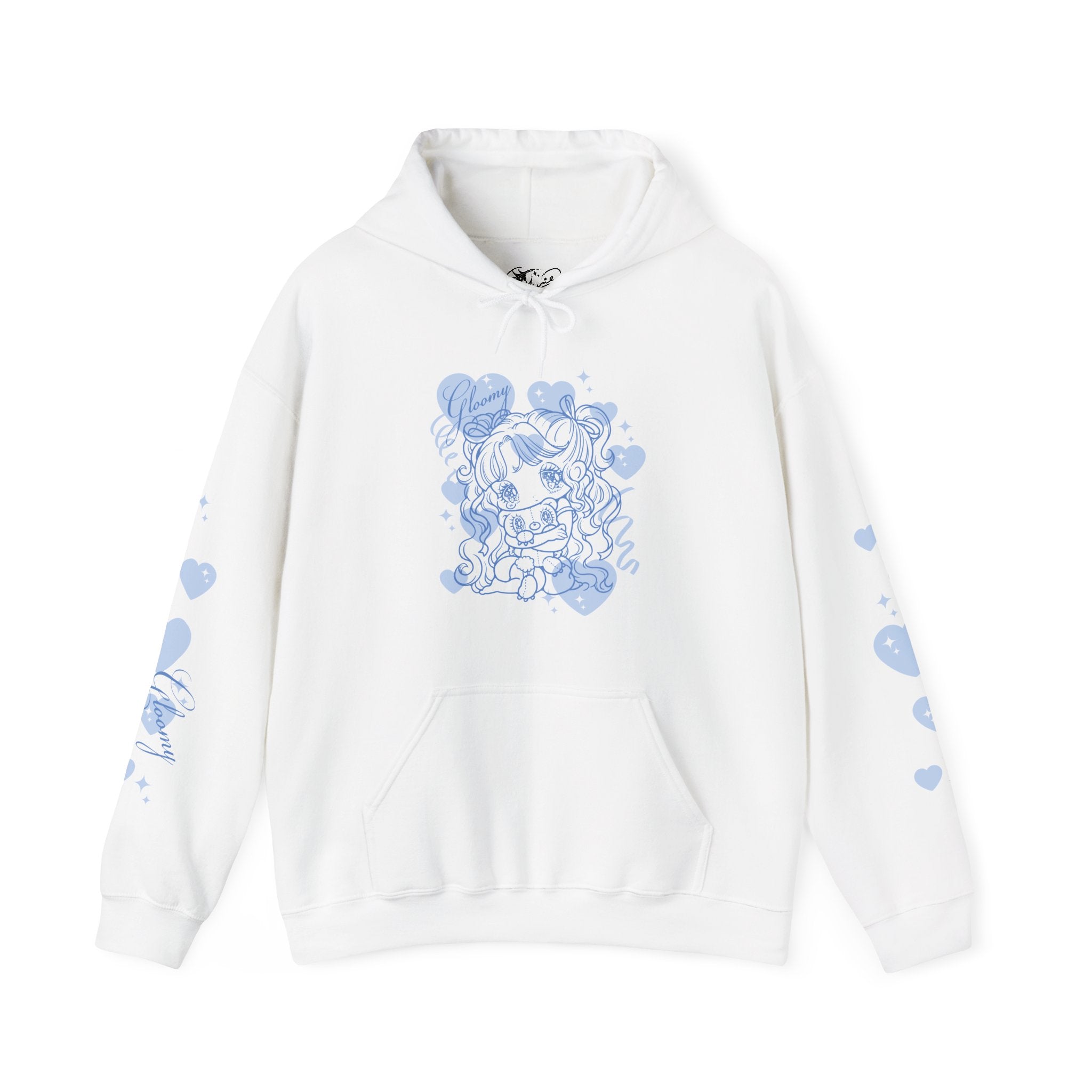 YURIE SEKIYA X GLOOMY BEAR🌟STARRY GAL 2024 ユニセックス フード付きスウェットシャツ