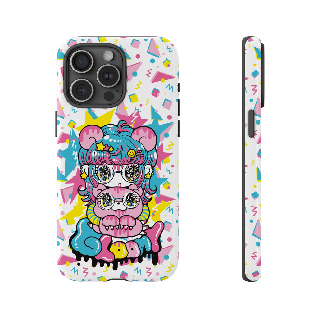 YURIE SEKIYA X GLOOMY BEAR ⭐️ FIRE GIRL PHONE CASE