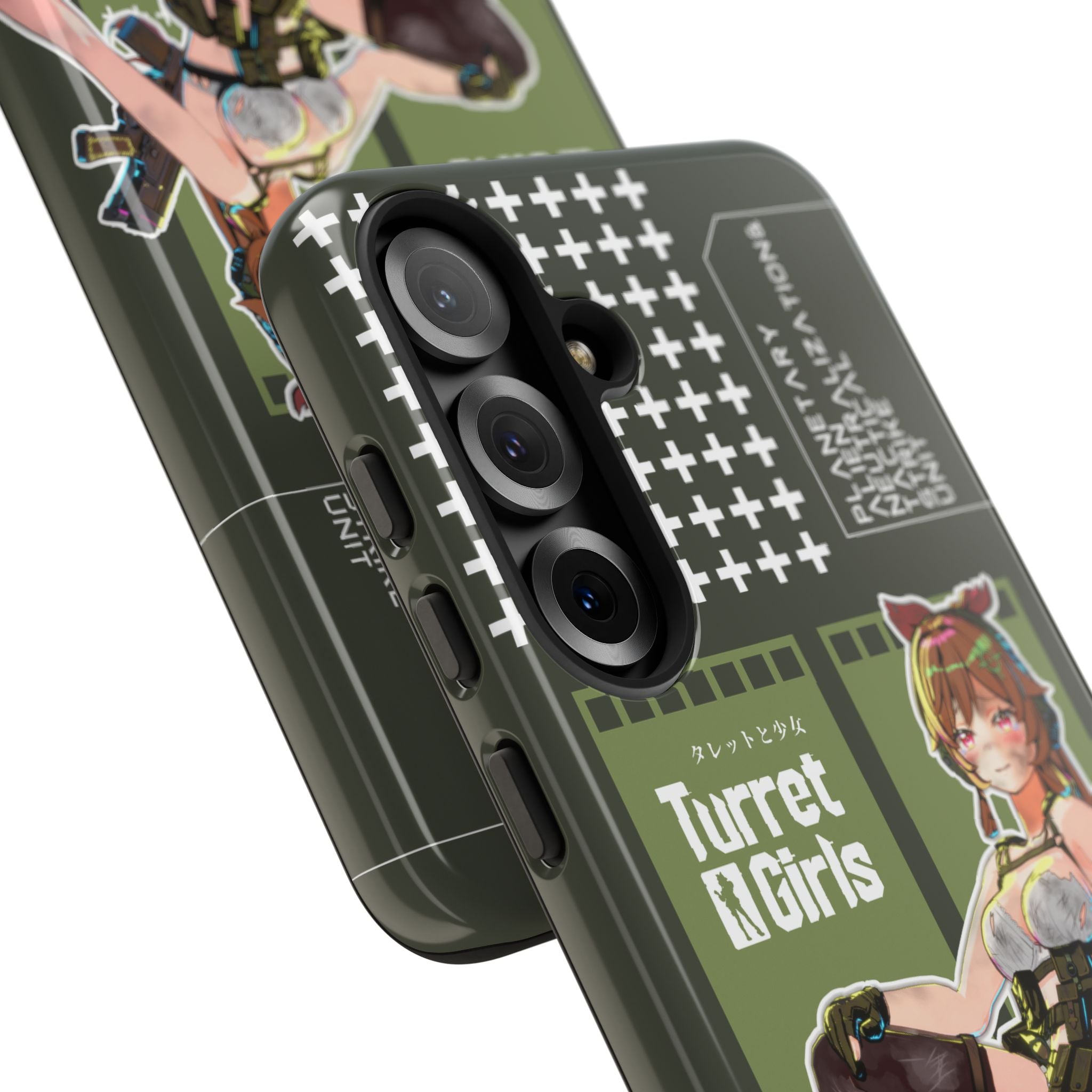 タレットガールズ - ぼろぼろのスマホケース