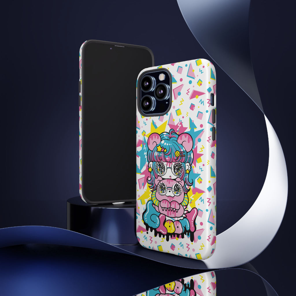 YURIE SEKIYA X GLOOMY BEAR ⭐️ FIRE GIRL PHONE CASE