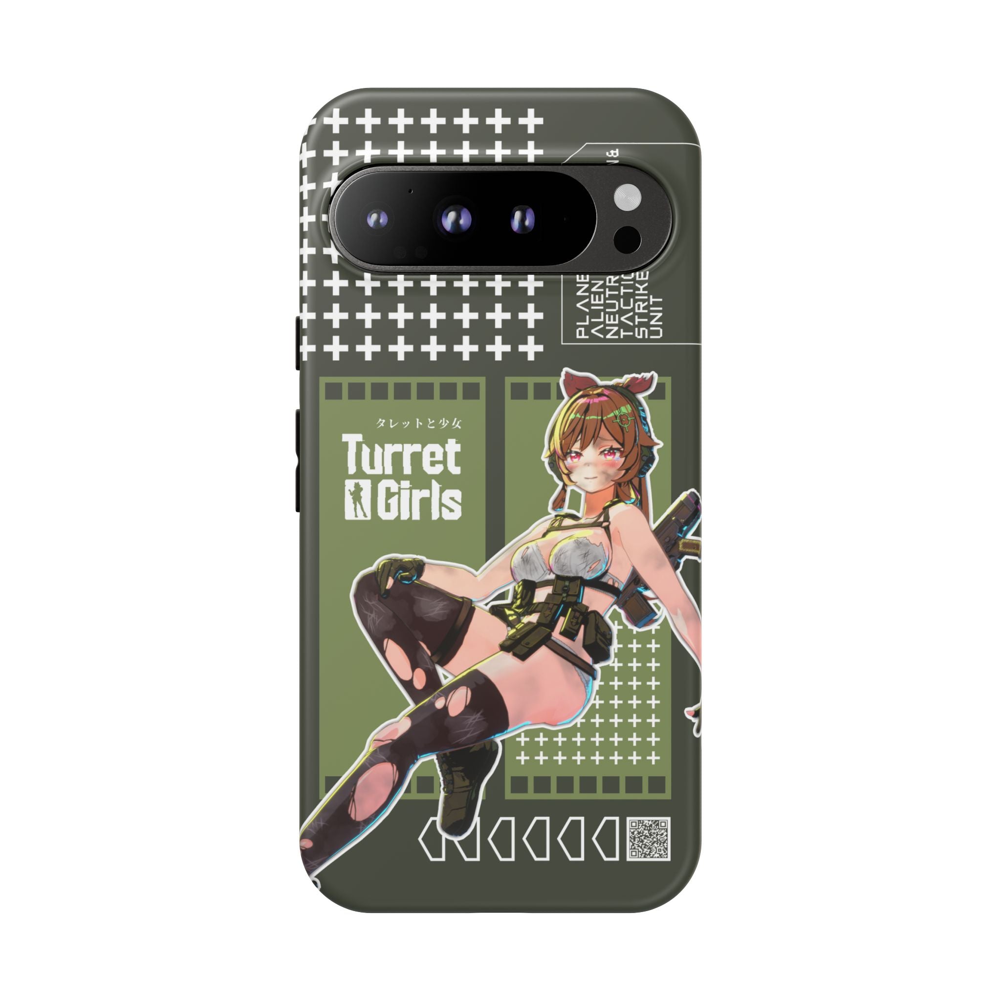 タレットガールズ - ぼろぼろのスマホケース