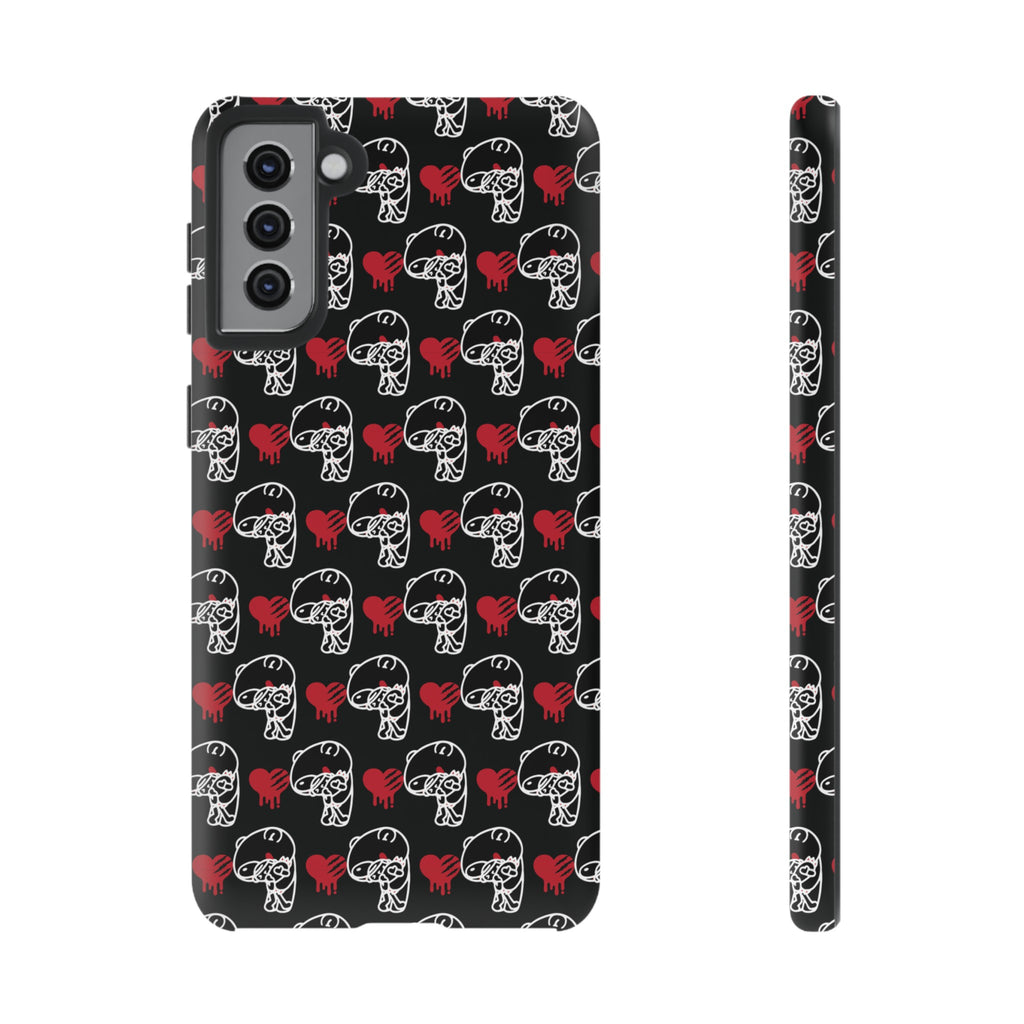 Gloomy & Pity Hug [Black] Phone Case