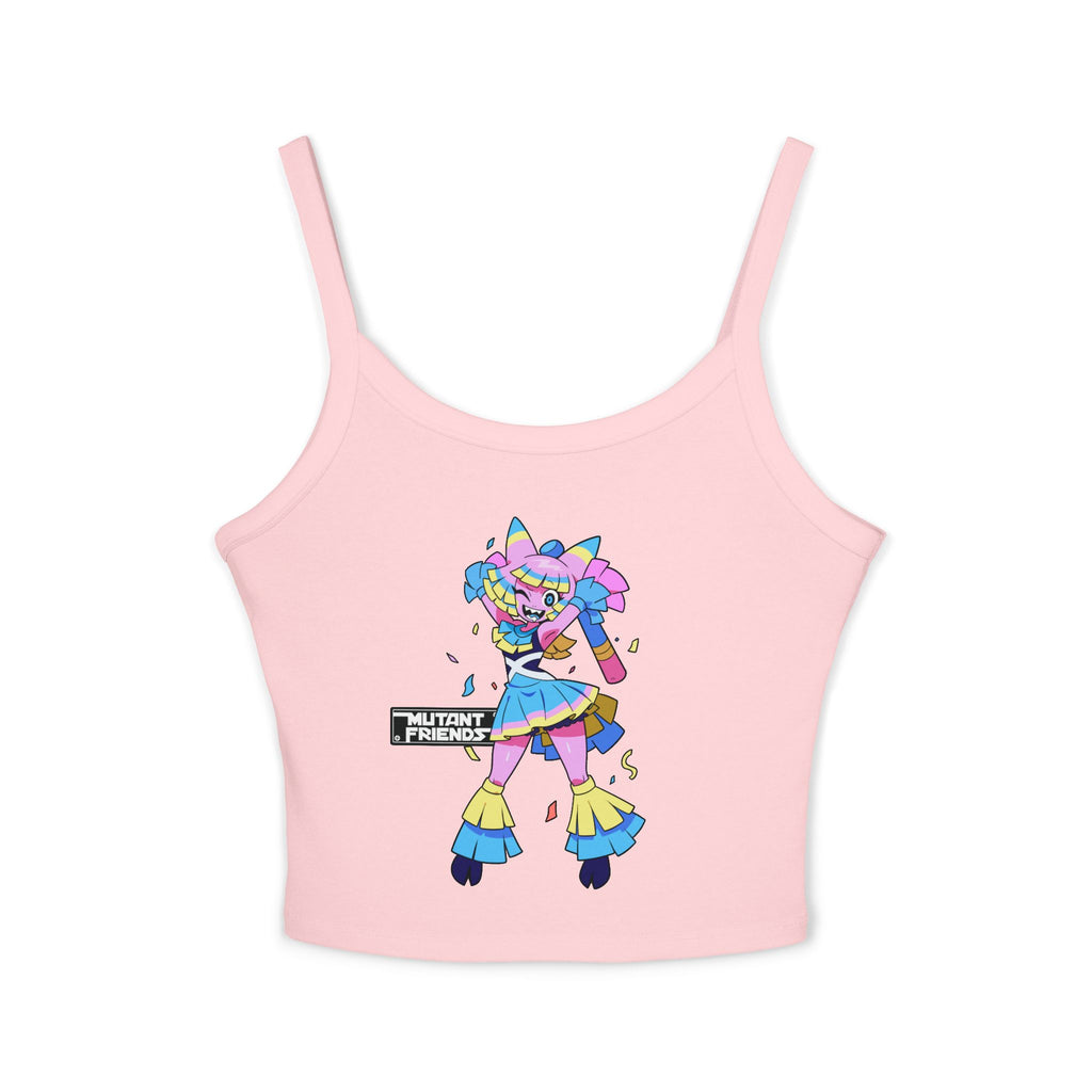 NelNal Mutant friends Spaghetti Strap Tank Top