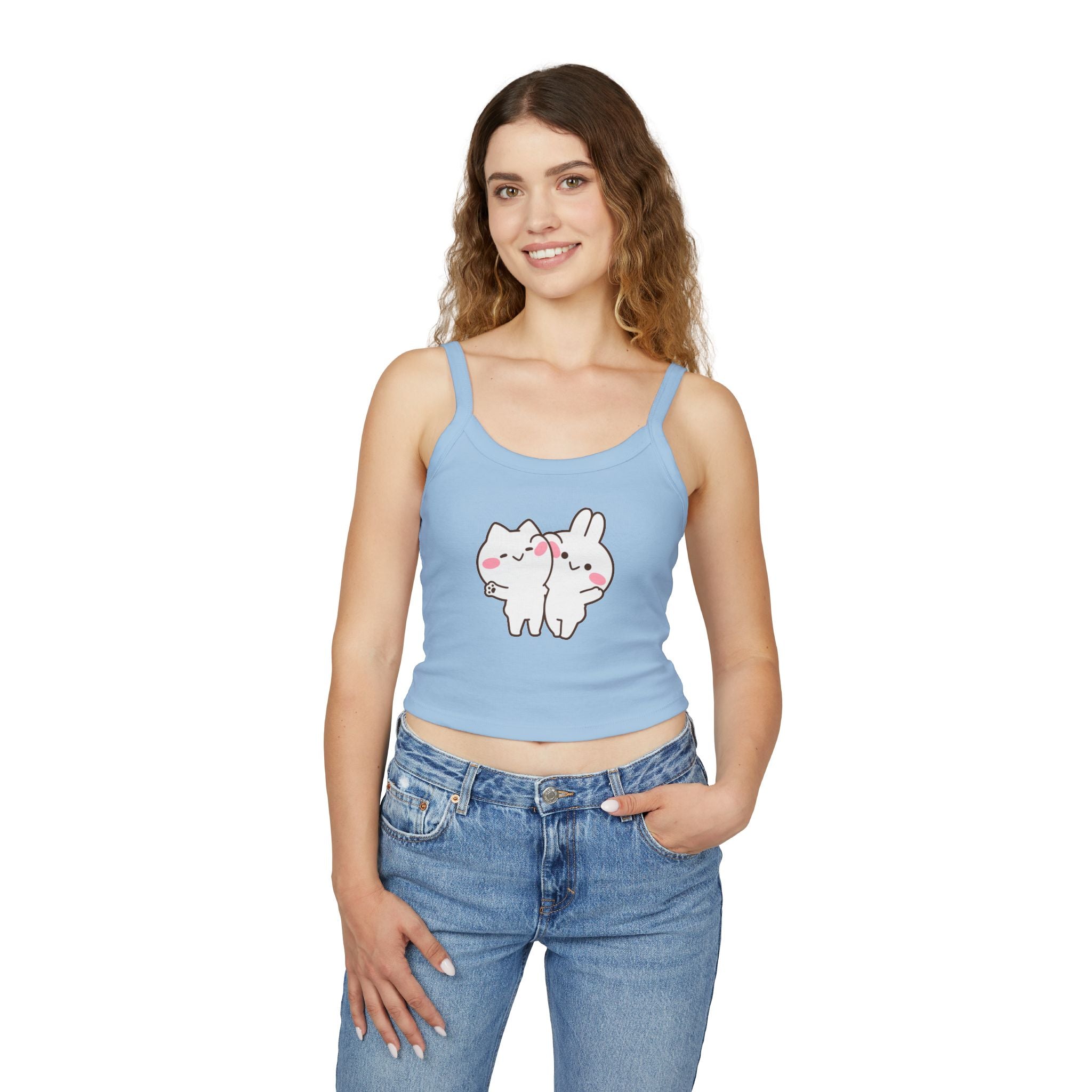 Mimi&Neko Spaghetti Strap Tank Top