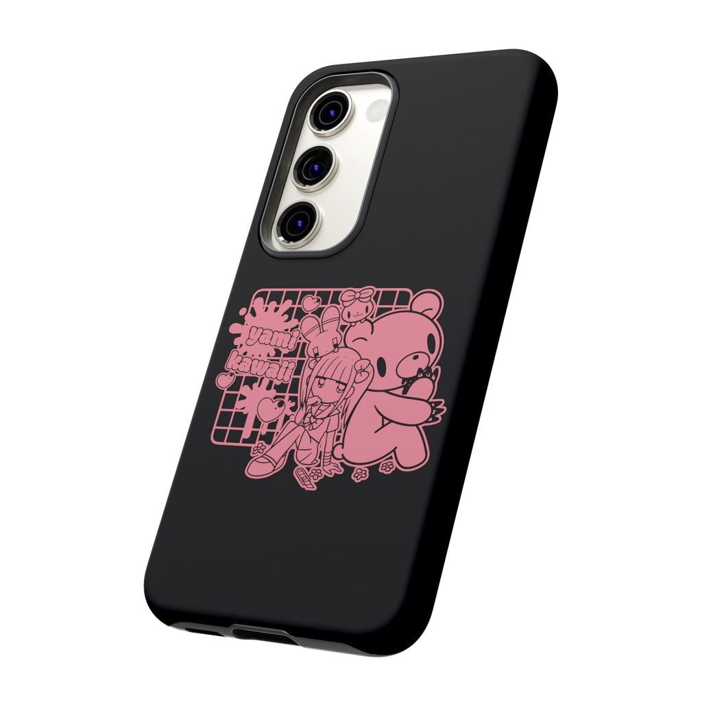 Menherachan X Gloomy Bear Yami Kawaii Phone Case