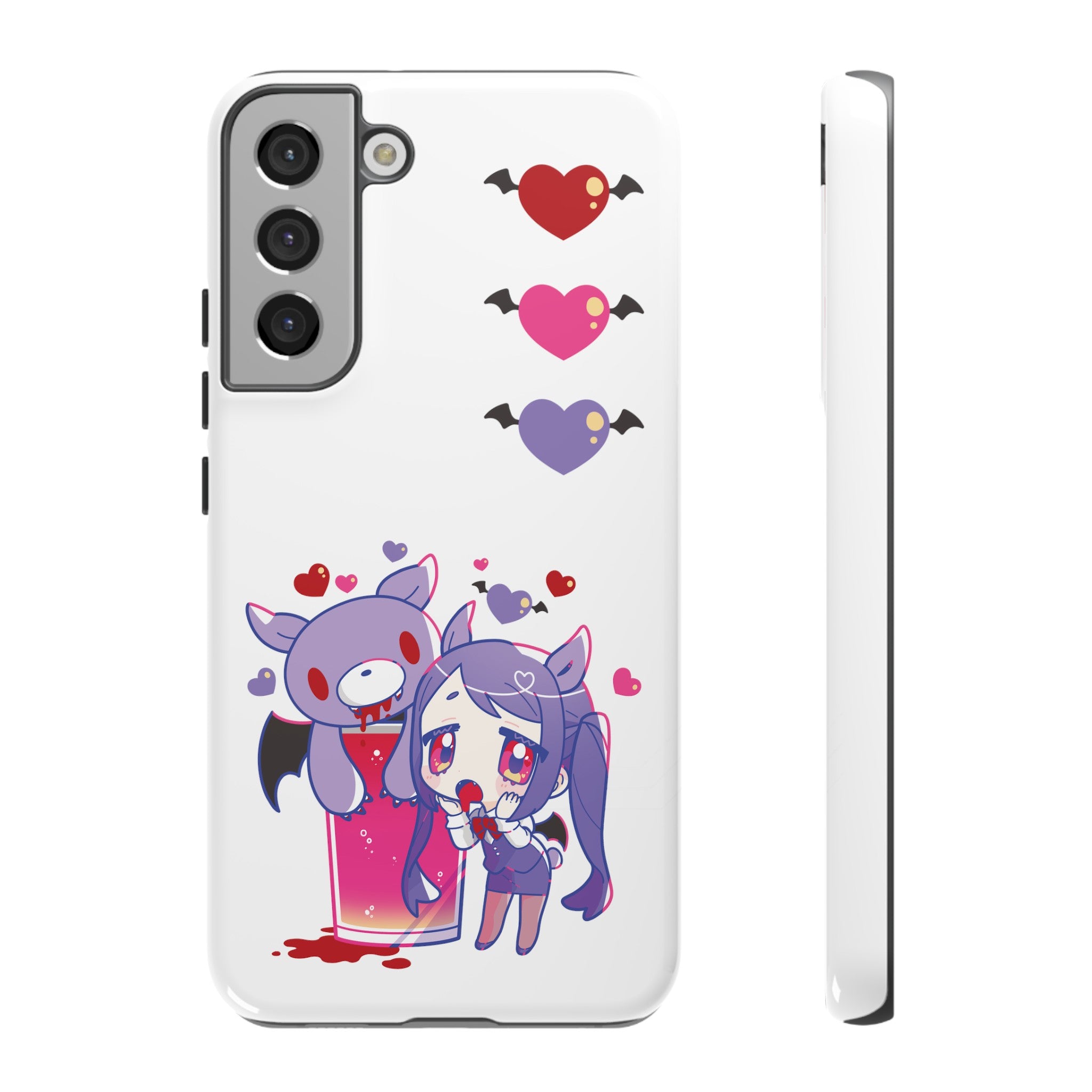 VA-11 HALL-A x Gloomy Bear Jill Phone Case - めれんげくん ver