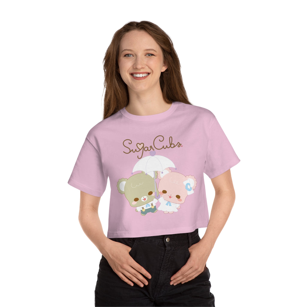 Sugar Cubs Love T Champion Women's Heritage Cropped T-Shirt