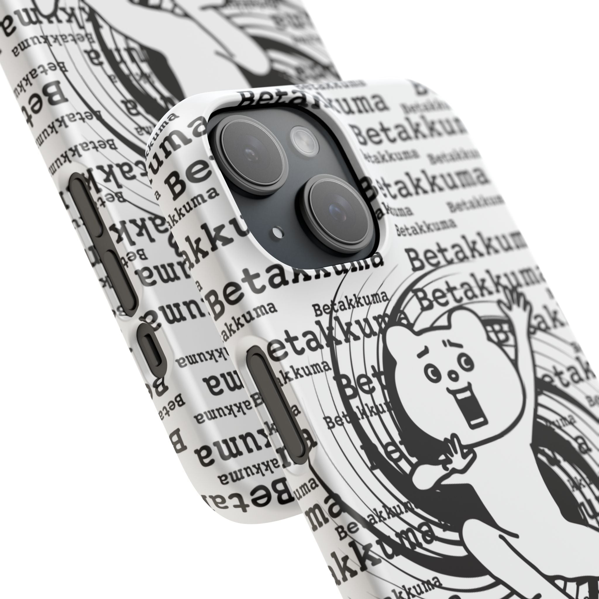 Betakkuma Swirl Pattern Phone Case