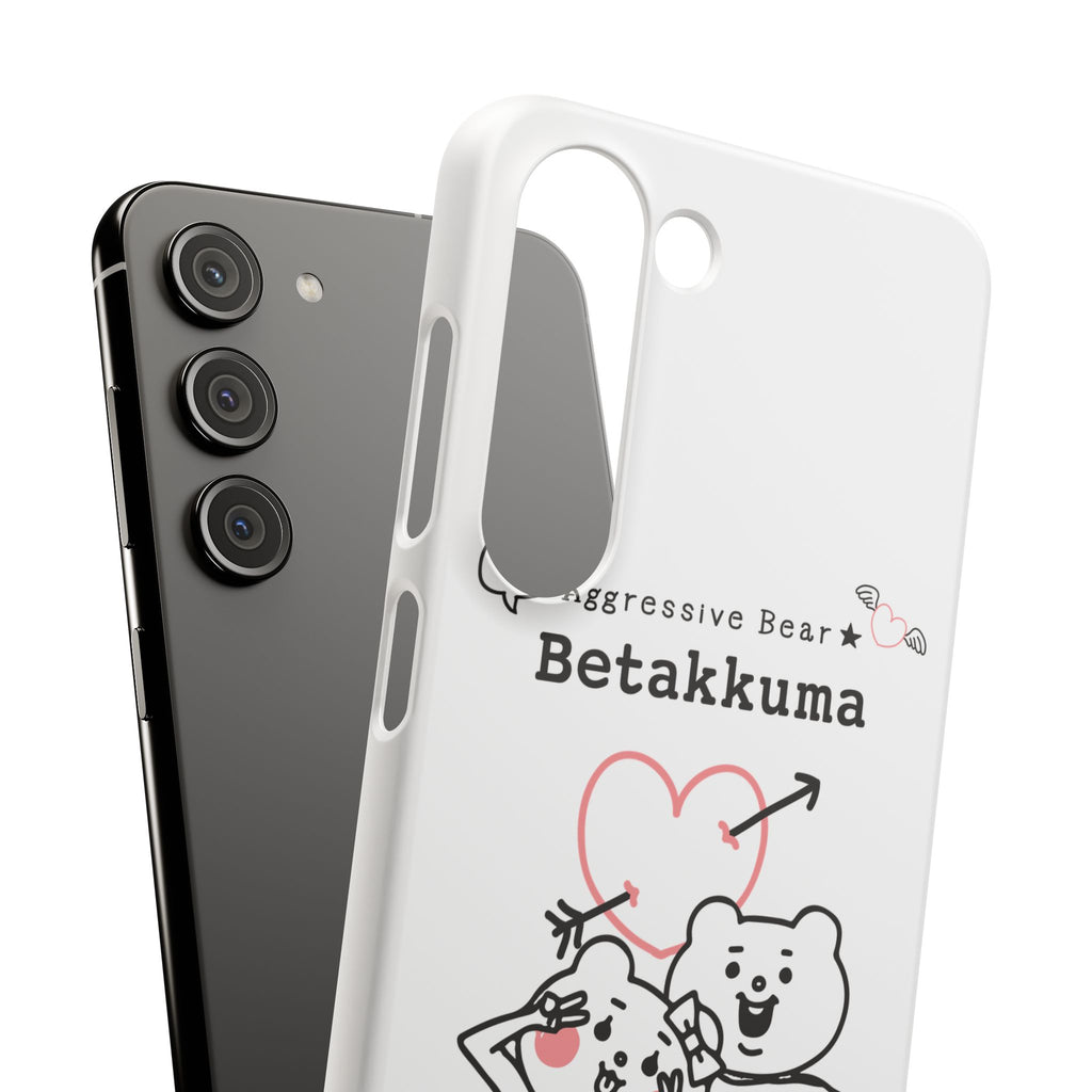 Betakkuma Arrow Heart Phone Case