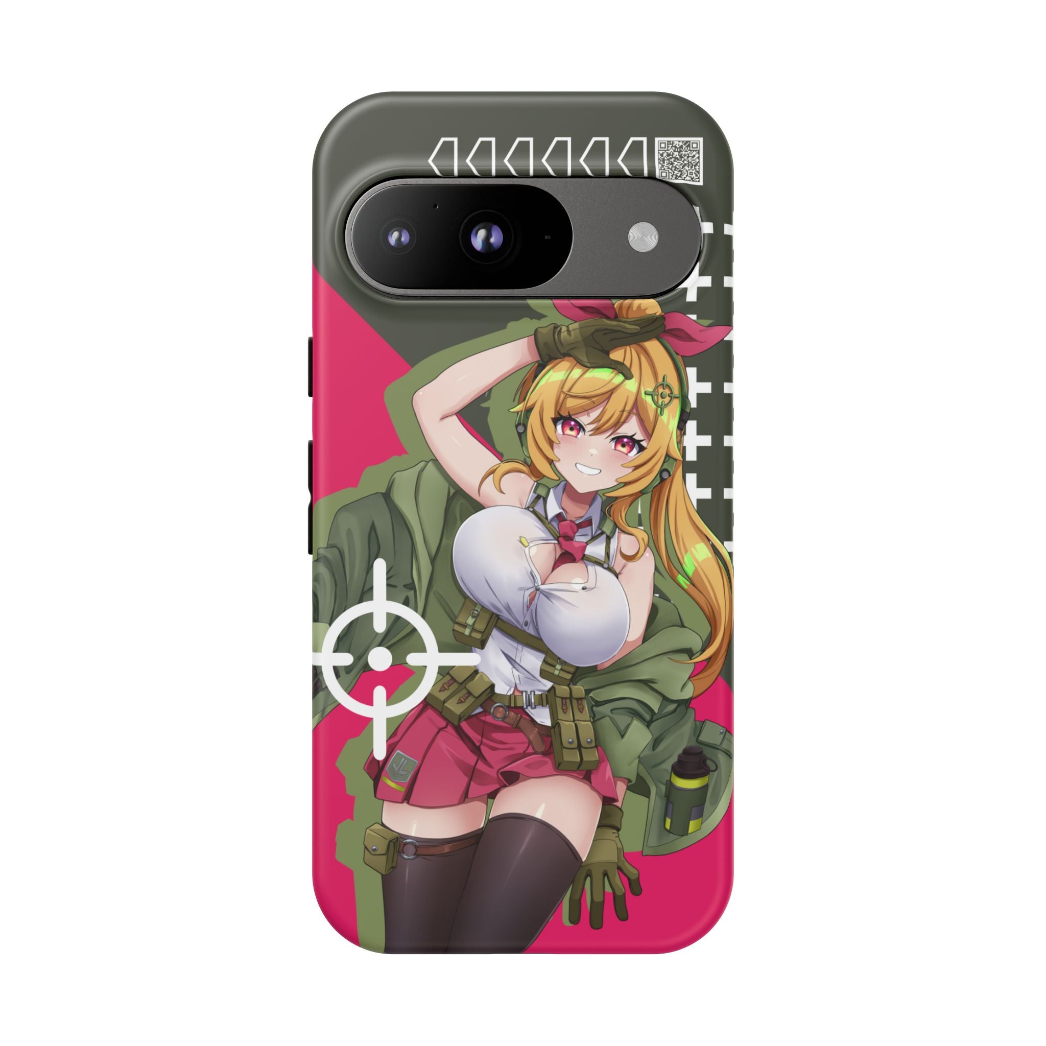 タレットガールズ - ロックオン スマホケース