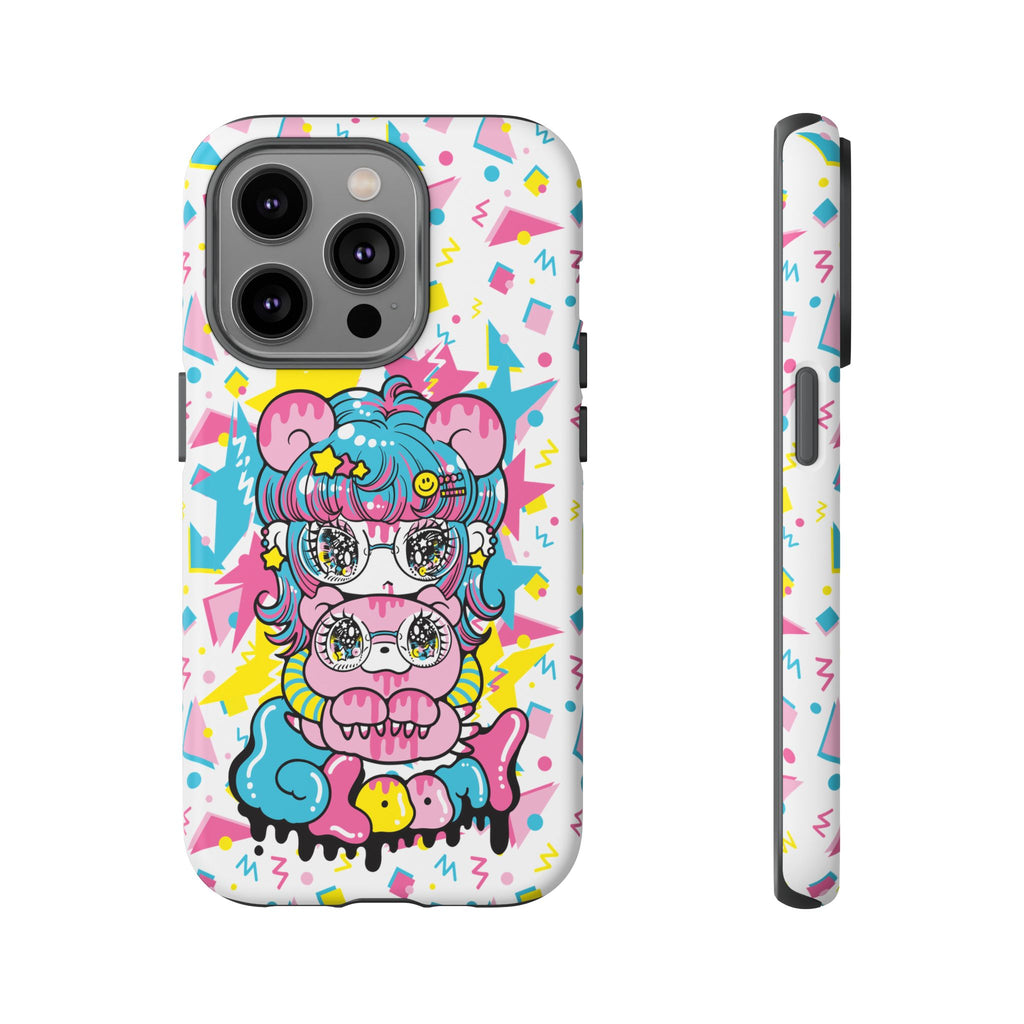 YURIE SEKIYA X GLOOMY BEAR ⭐️ FIRE GIRL PHONE CASE
