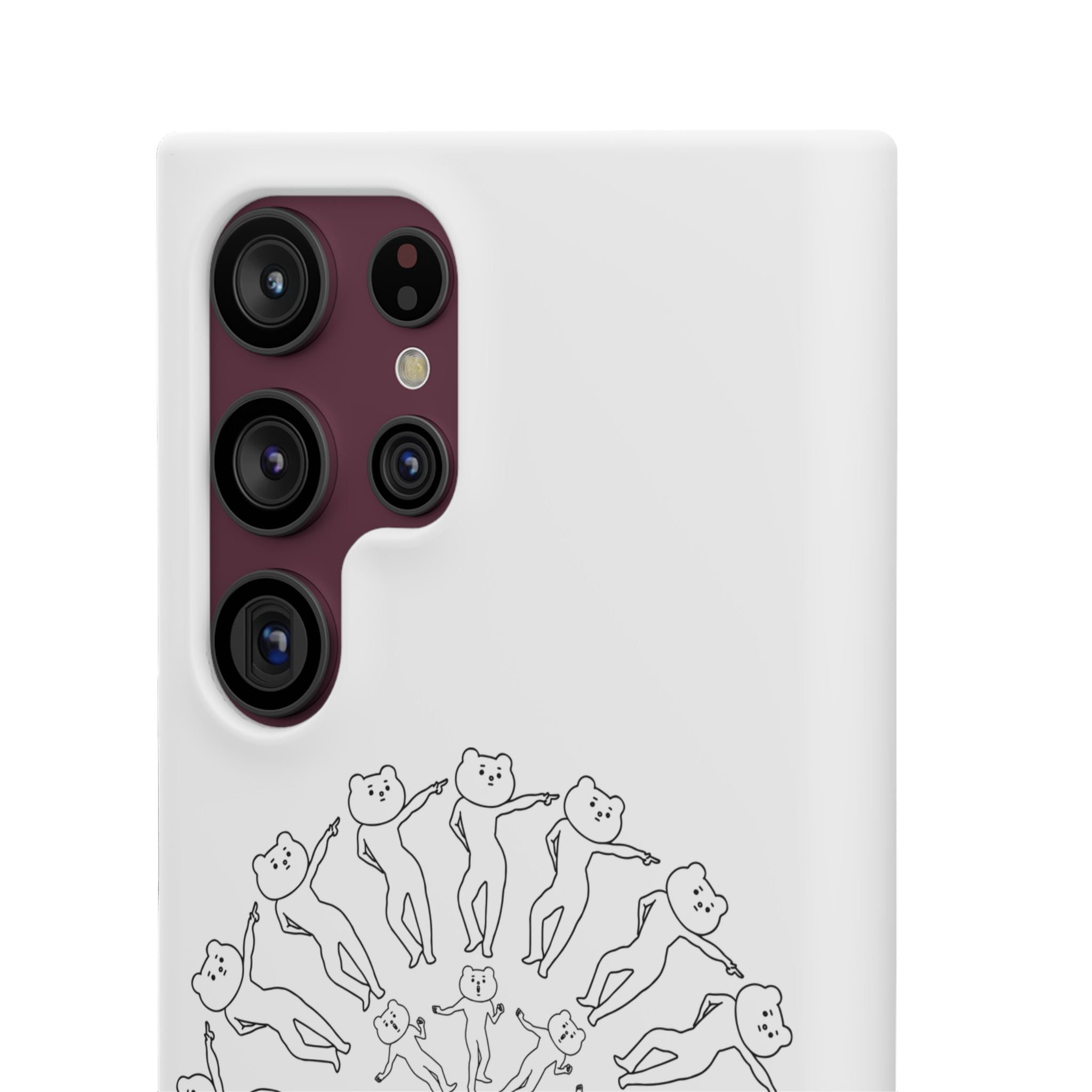 Betakkuma Swirl Pattern Phone Case